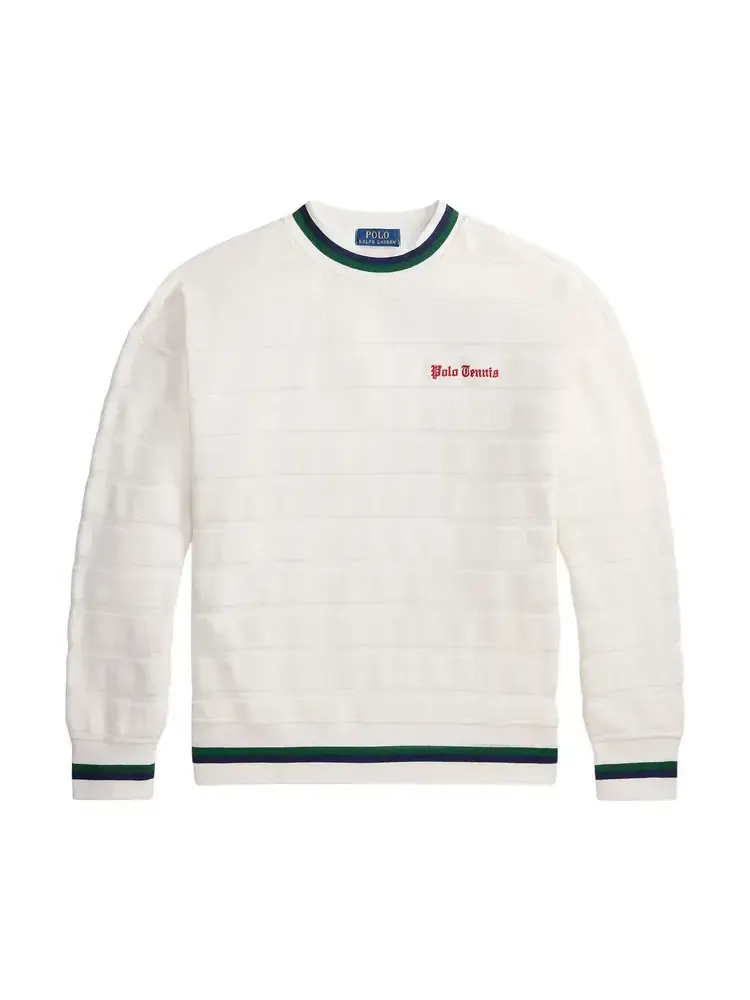 Пуловер с длинными рукавами Polo Ralph Lauren — изображение 1 из 1, белый