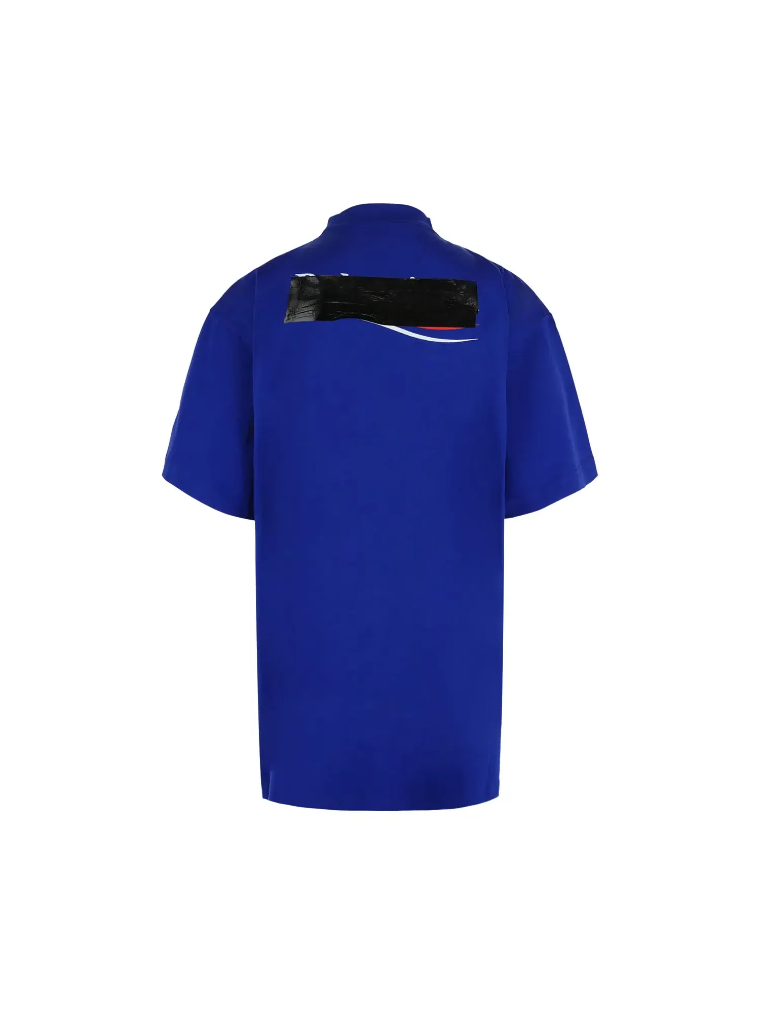 Футболка Balenciaga Gaffer Political Campaign Oversized — изображение 2 из 3, индиго/белый/красный