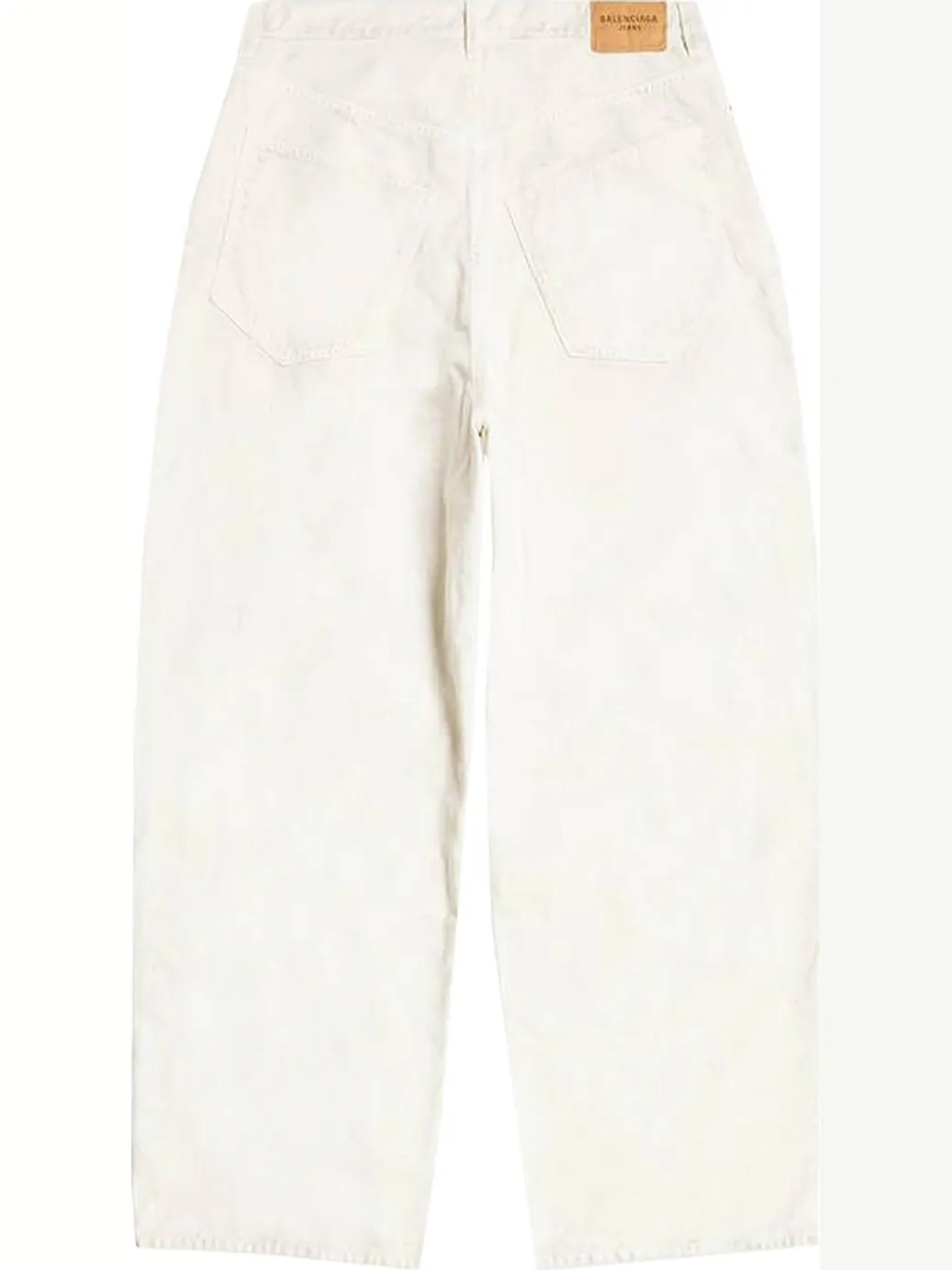 Джинсы Balenciaga Large Baggy Jeans 'Dirty Cream' — изображение 2 из 2, бежевый