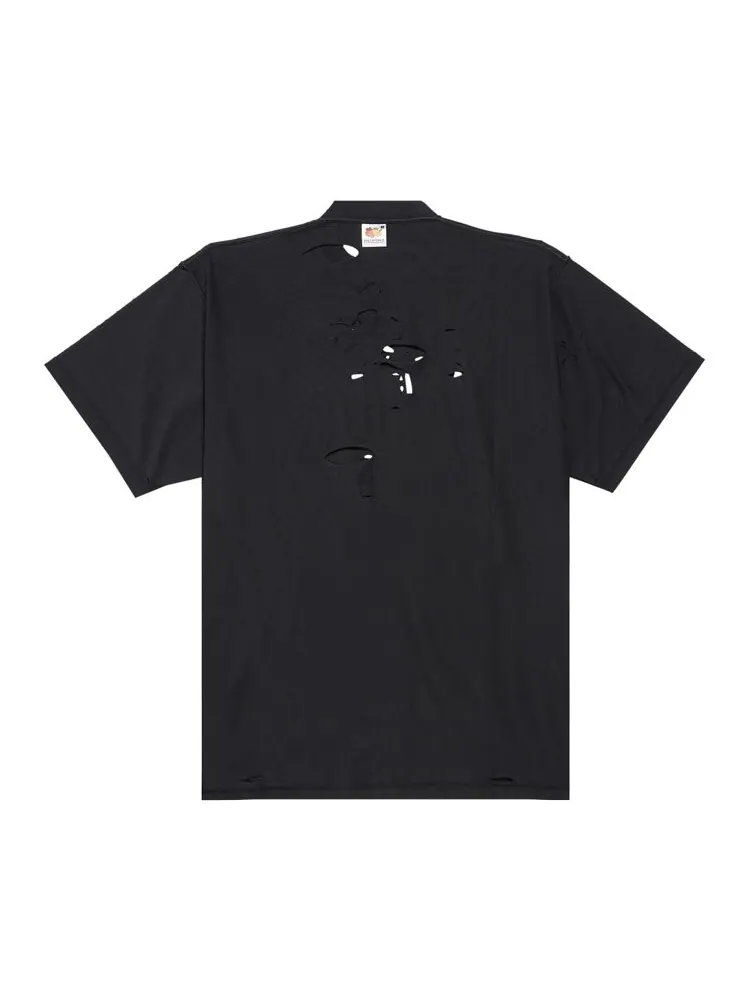 Футболка Balenciaga Inside Out T-Shirt — изображение 2 из 2, черный