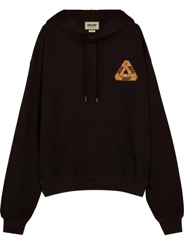 Худи Gucci x Palace With Triferg GG Patch — изображение 1 из 1, черный