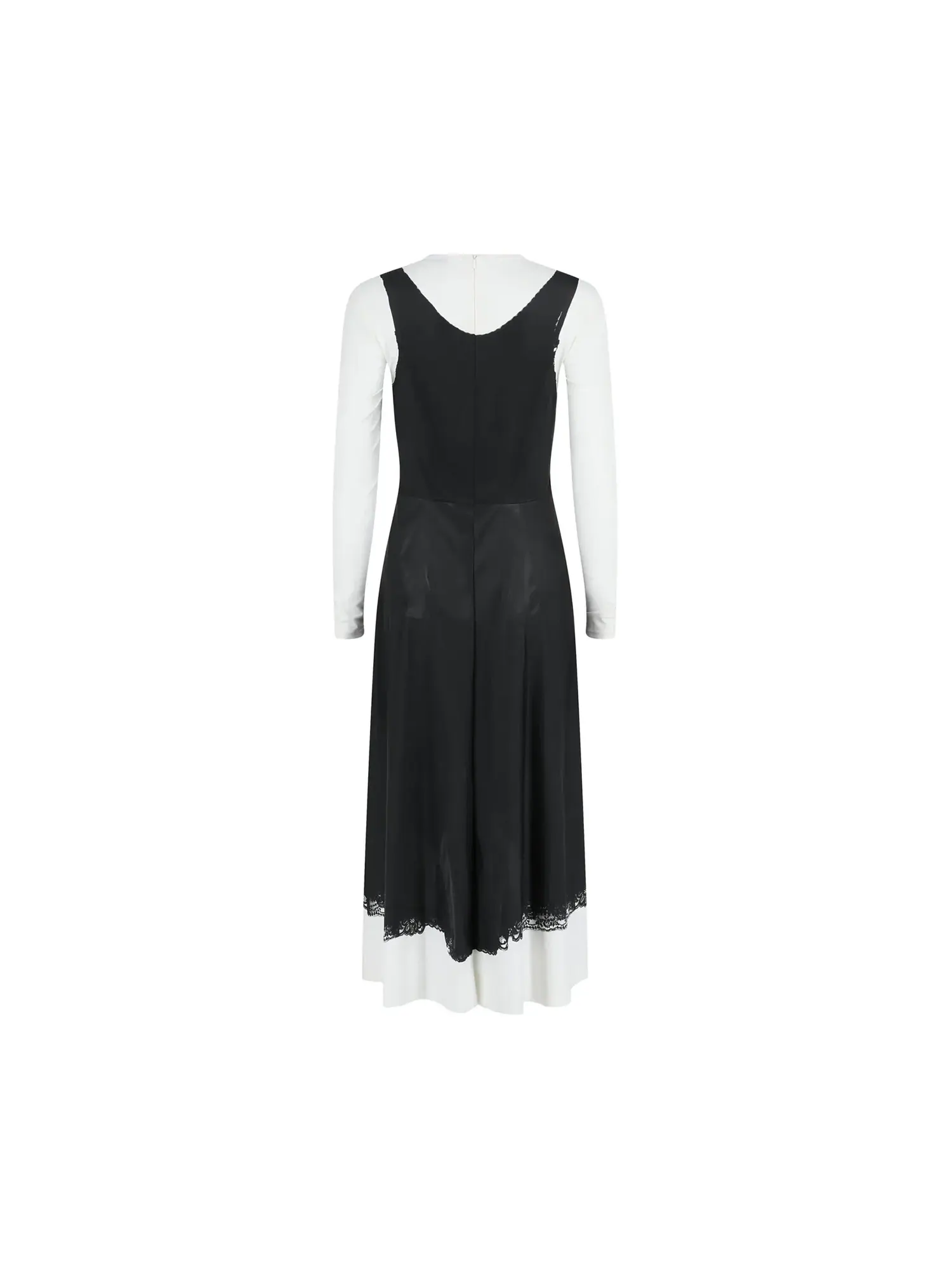 Платье-комбинация Balenciaga Trompe Loeil — изображение 2 из 3, черный