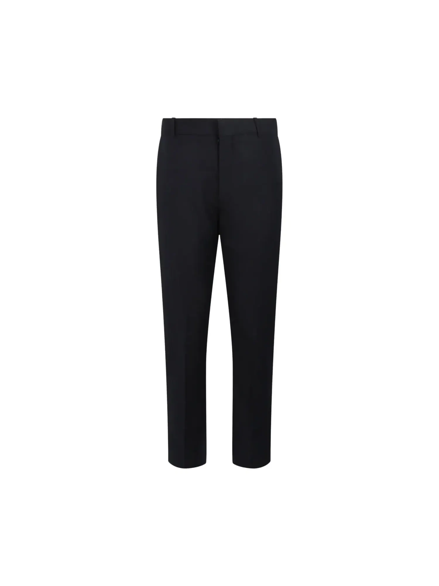 Брюки-сигареты Alexander McQueen Slim Fit — изображение 1 из 3, темно-синий