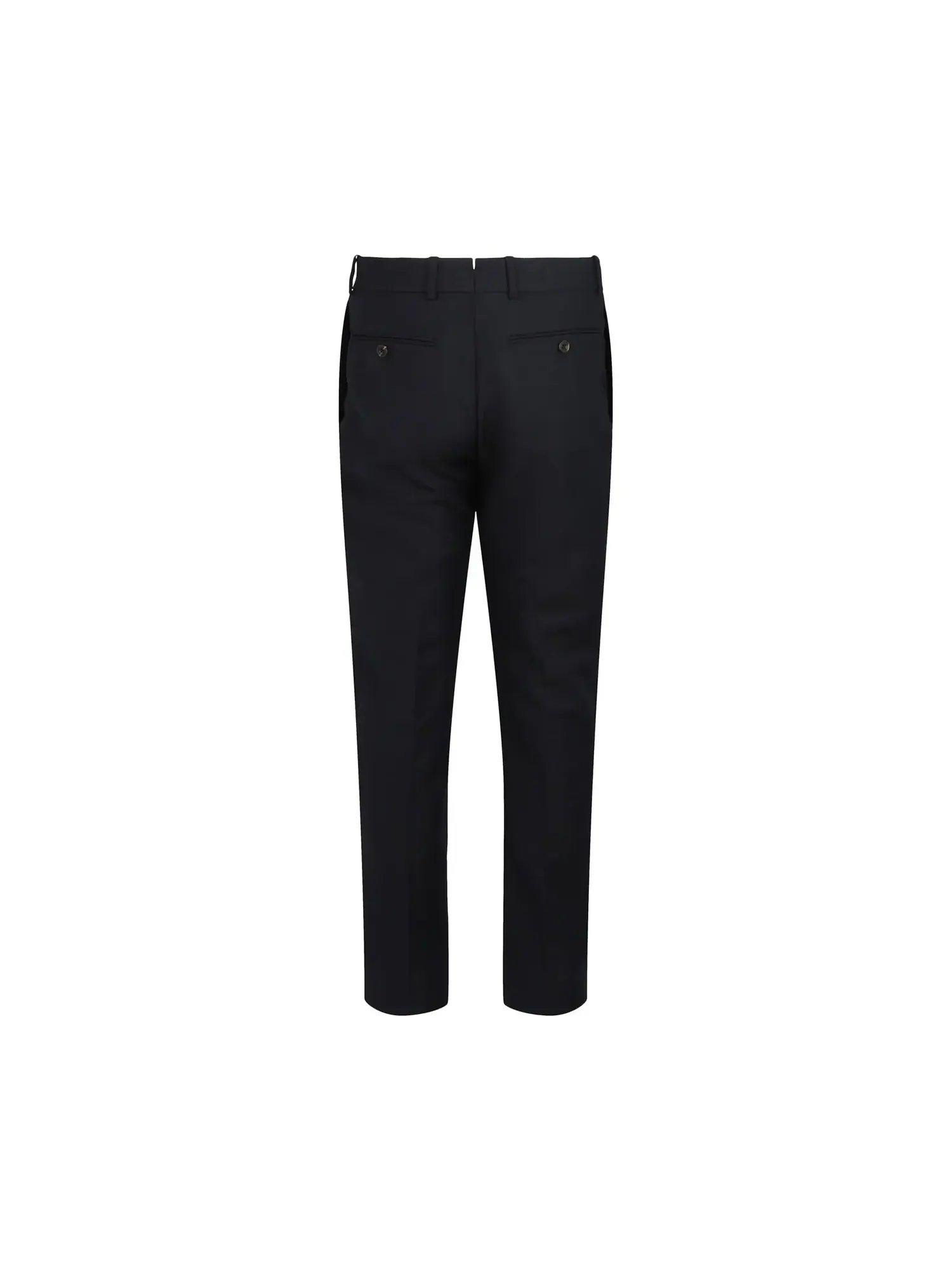 Брюки-сигареты Alexander McQueen Slim Fit — изображение 2 из 3, темно-синий