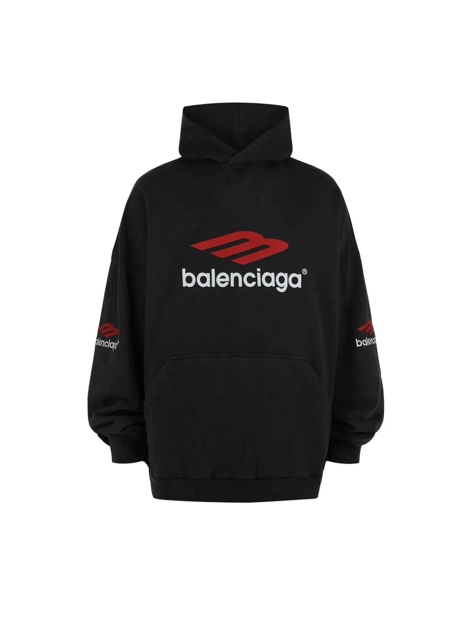 Худи Balenciaga 3B Sports Icon Oversized