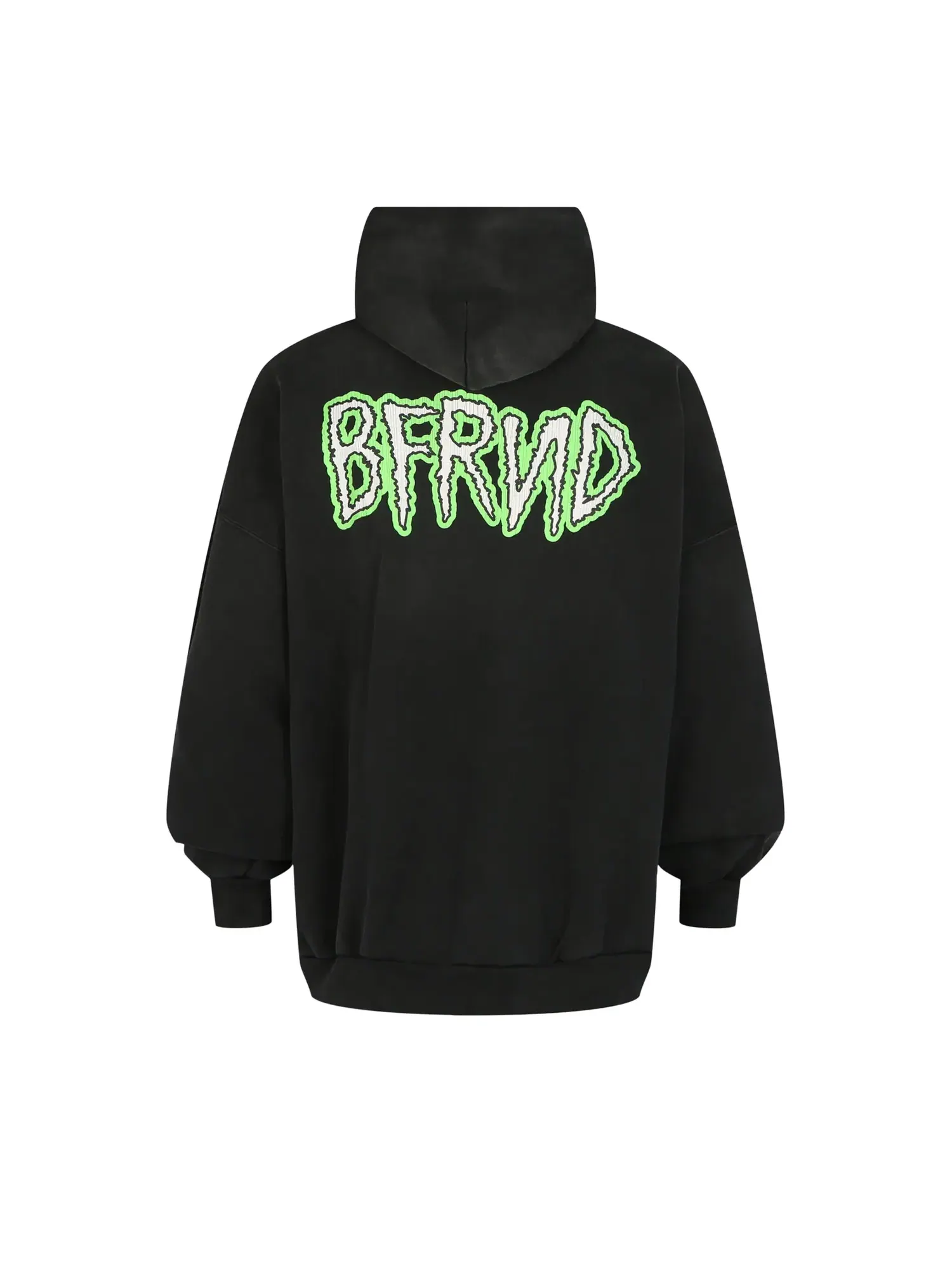 Худи Balenciaga Music x Bfrnd Series Inside-Out — изображение 2 из 3, черный