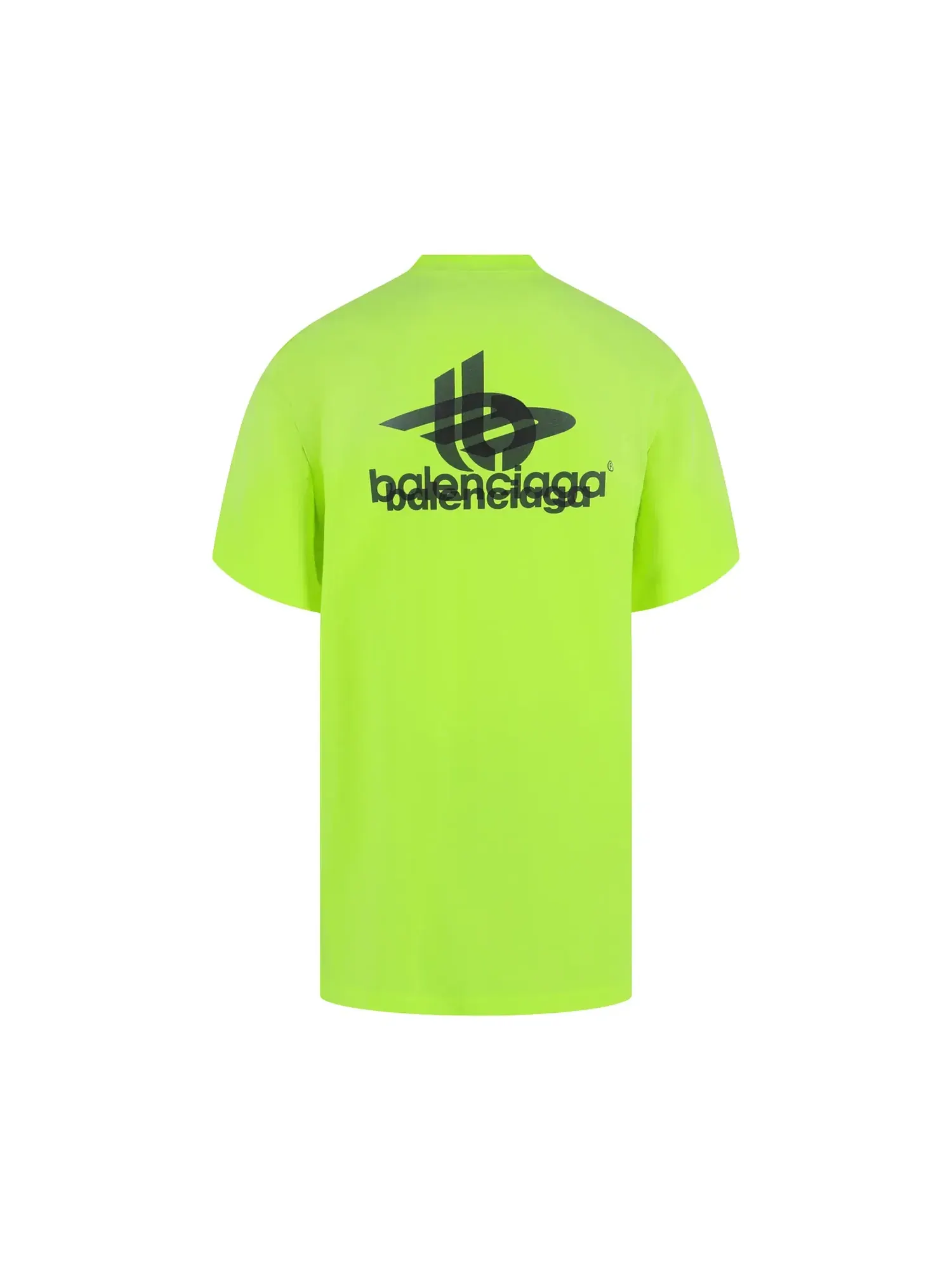 Футболка Balenciaga Layered Sports Logo — изображение 2 из 3, желтый/черный