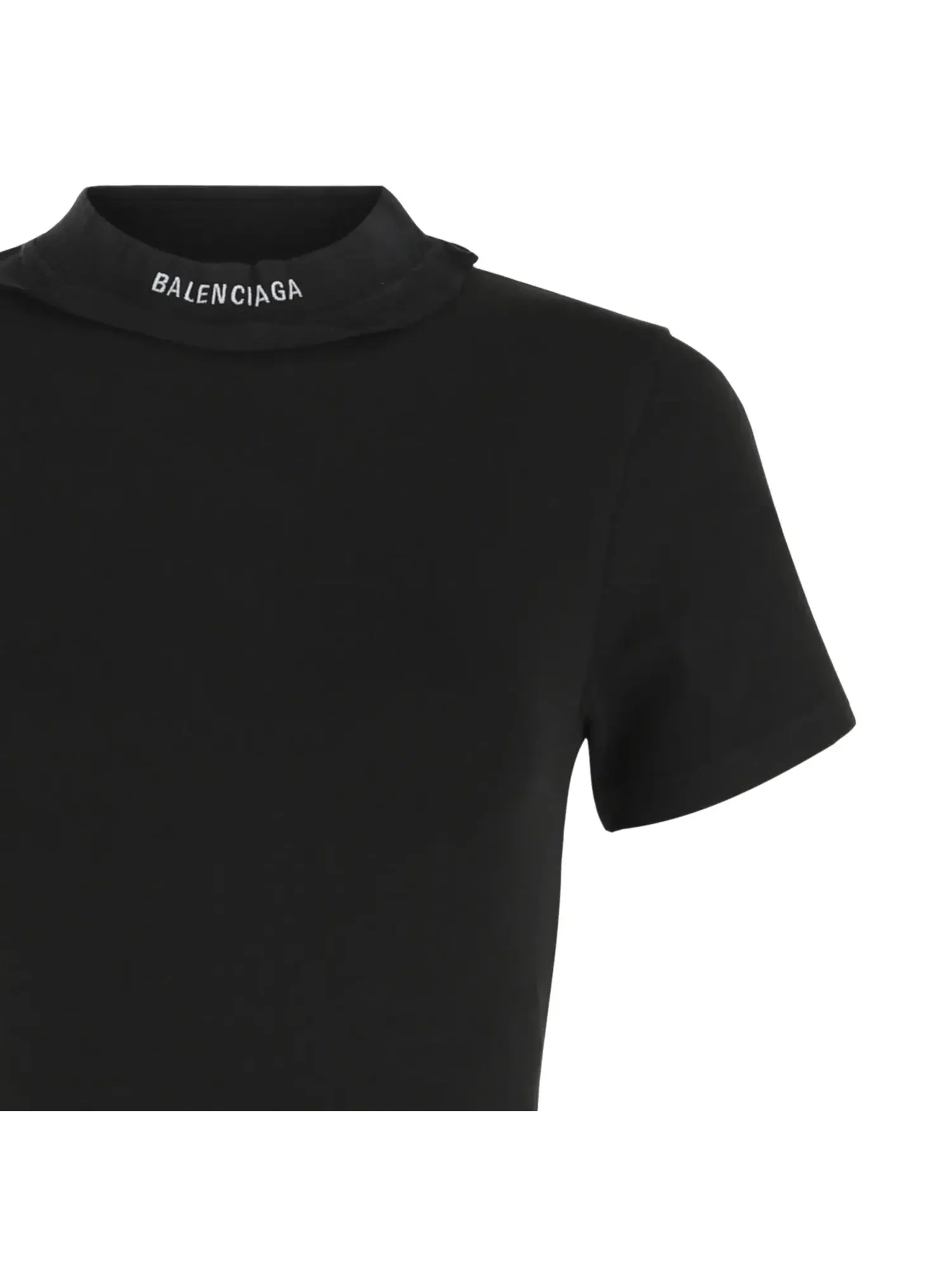 Мини-платье-футболка Balenciaga — изображение 3 из 3, черный