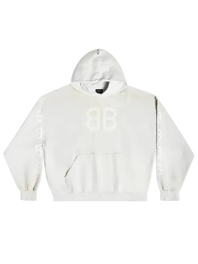 Худи Balenciaga 'Dirty White'