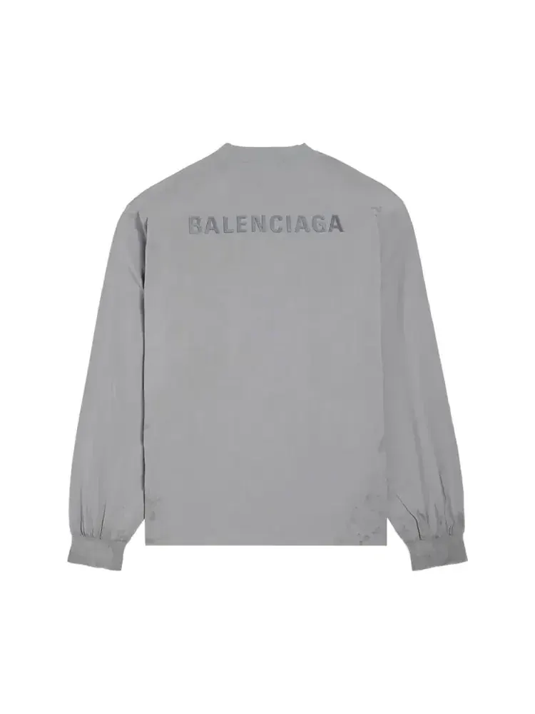 Футболка с длинными рукавами Balenciaga — изображение 2 из 2, серый