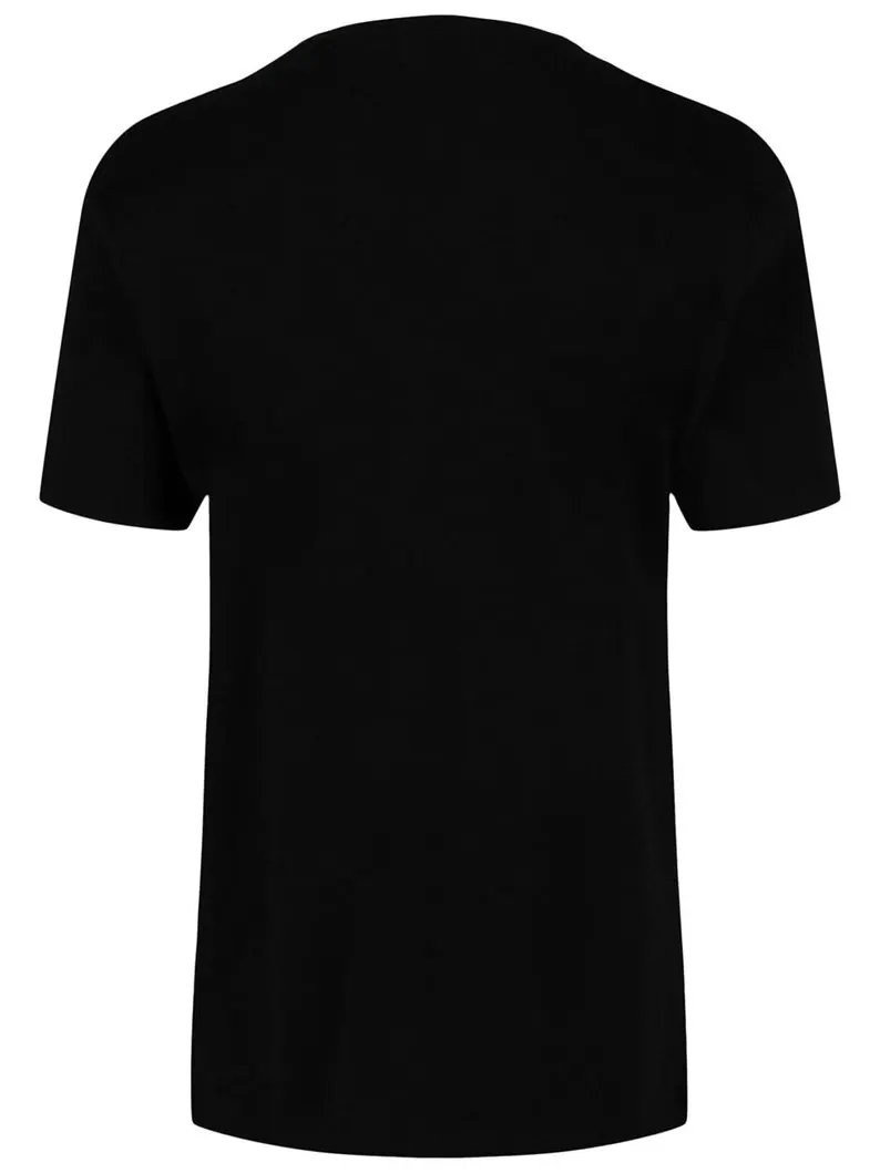 Футболка Alexander McQueen Solarized Skull Graphic T-Shirt — изображение 2 из 2, черный