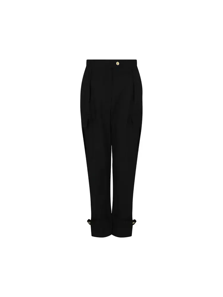 Зауженные брюки-карго Alexander McQueen — изображение 1 из 2, черный