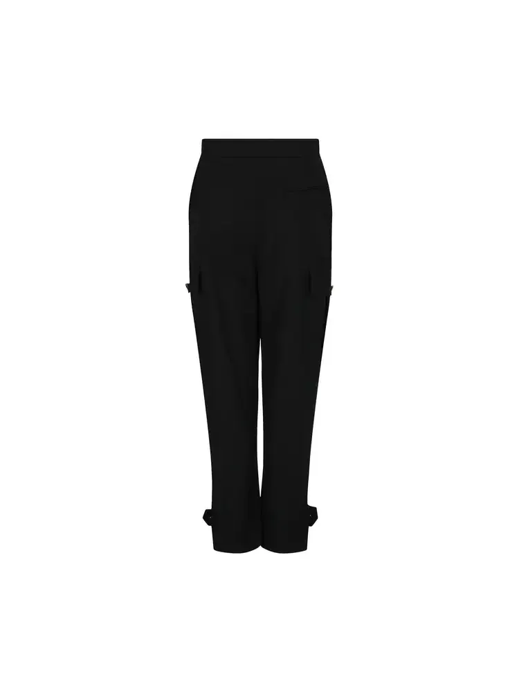 Зауженные брюки-карго Alexander McQueen — изображение 2 из 2, черный