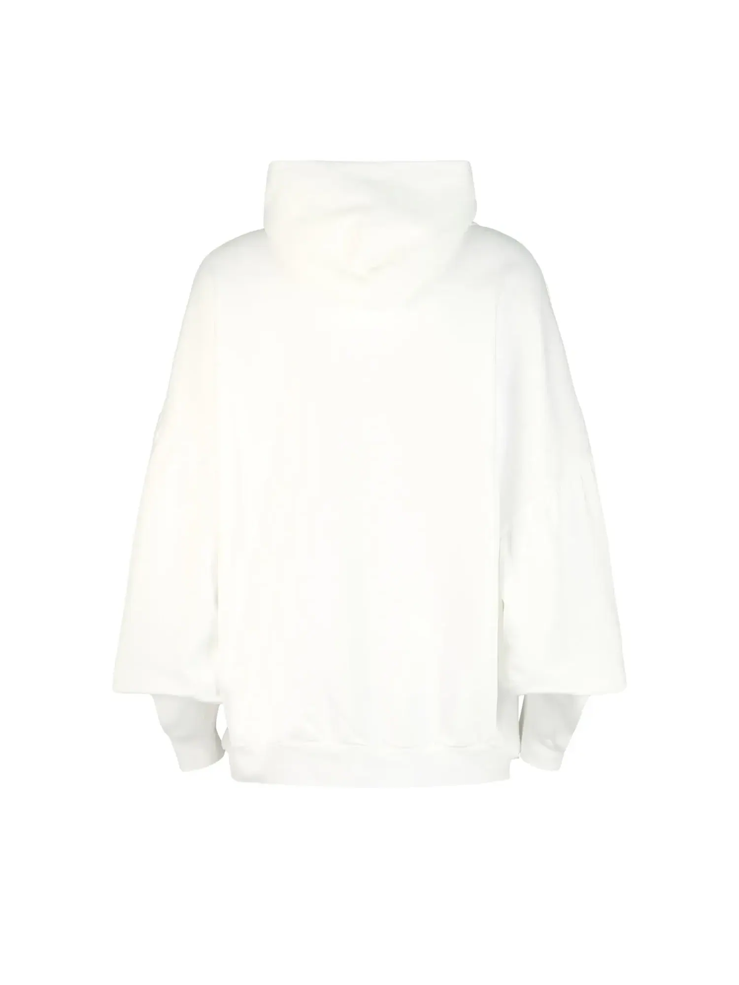 Худи Balenciaga Backflip Logo — изображение 2 из 3, белый/черный