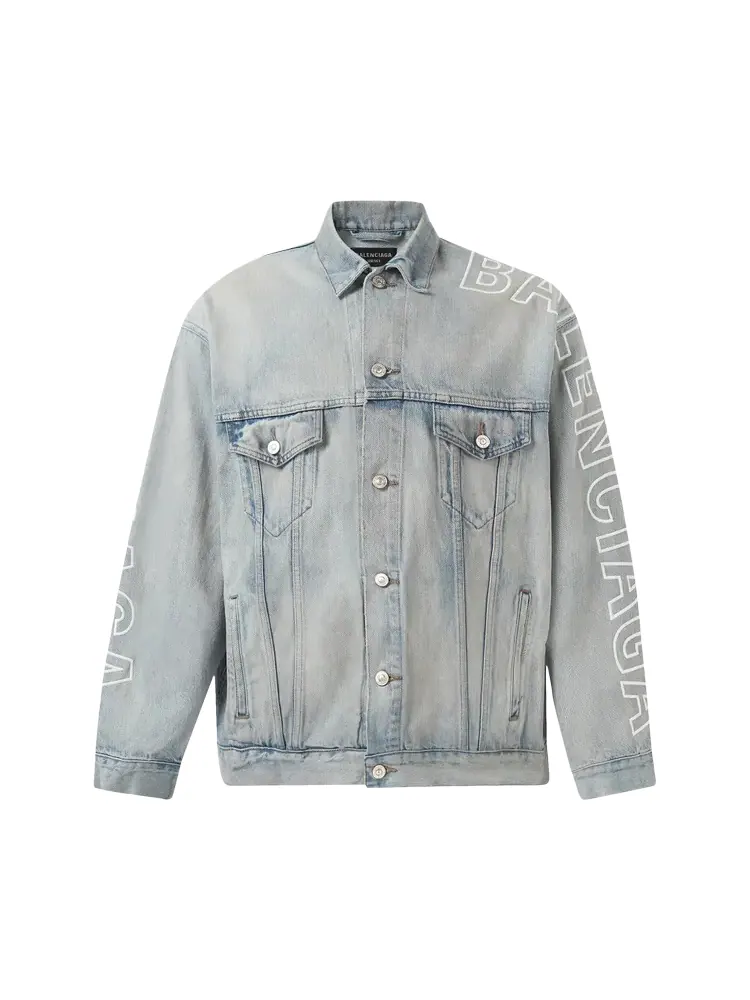 Куртка Balenciaga Large Fit 'Dirty Blue'