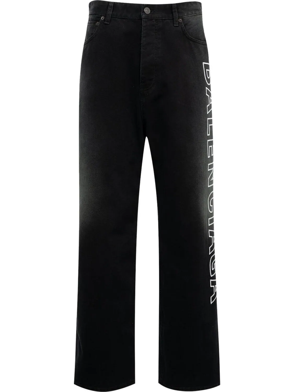Брюки Balenciaga Baggy 'Sunbleached Black' — изображение 1 из 1, черный