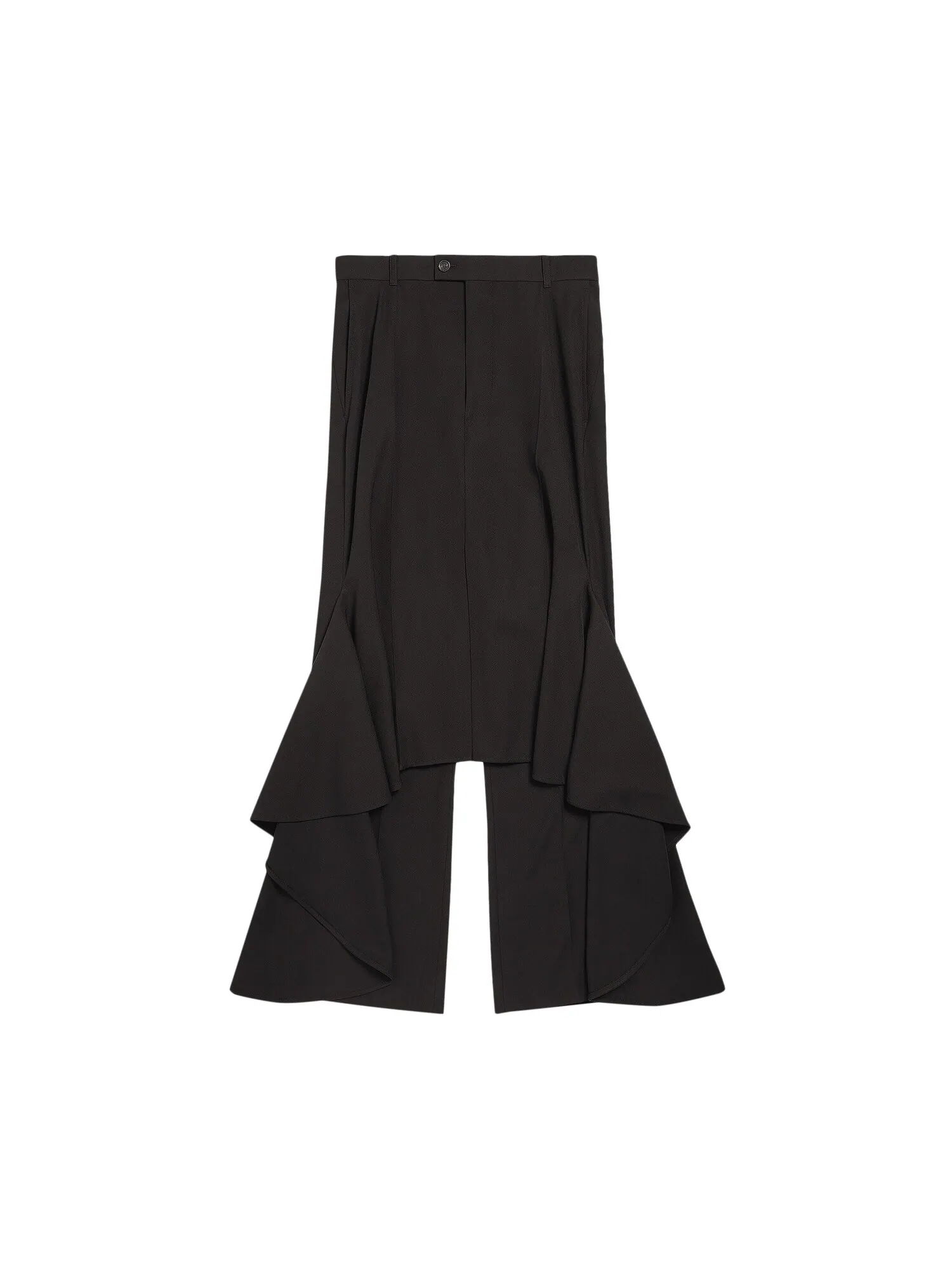 Юбка-годе Balenciaga — изображение 1 из 2, черный