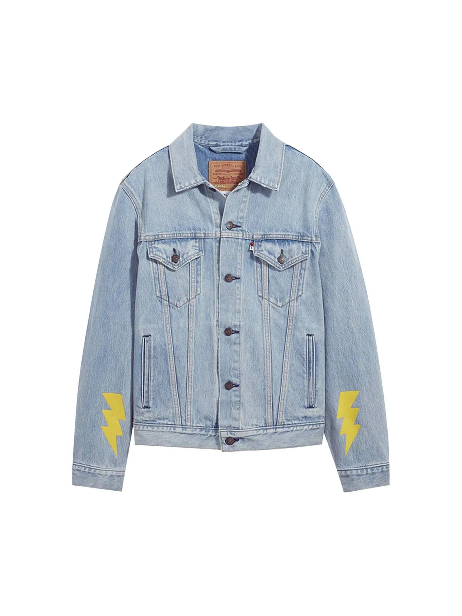 Куртка Levis x Pokémon Vintage Fit Trucker, цвет Легкая стирка — изображение 1 из 2