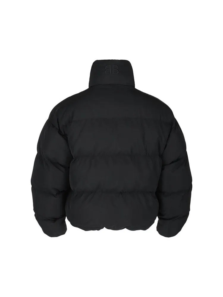 Куртка Balenciaga Quilted Puffer Jacket — изображение 2 из 3, черный