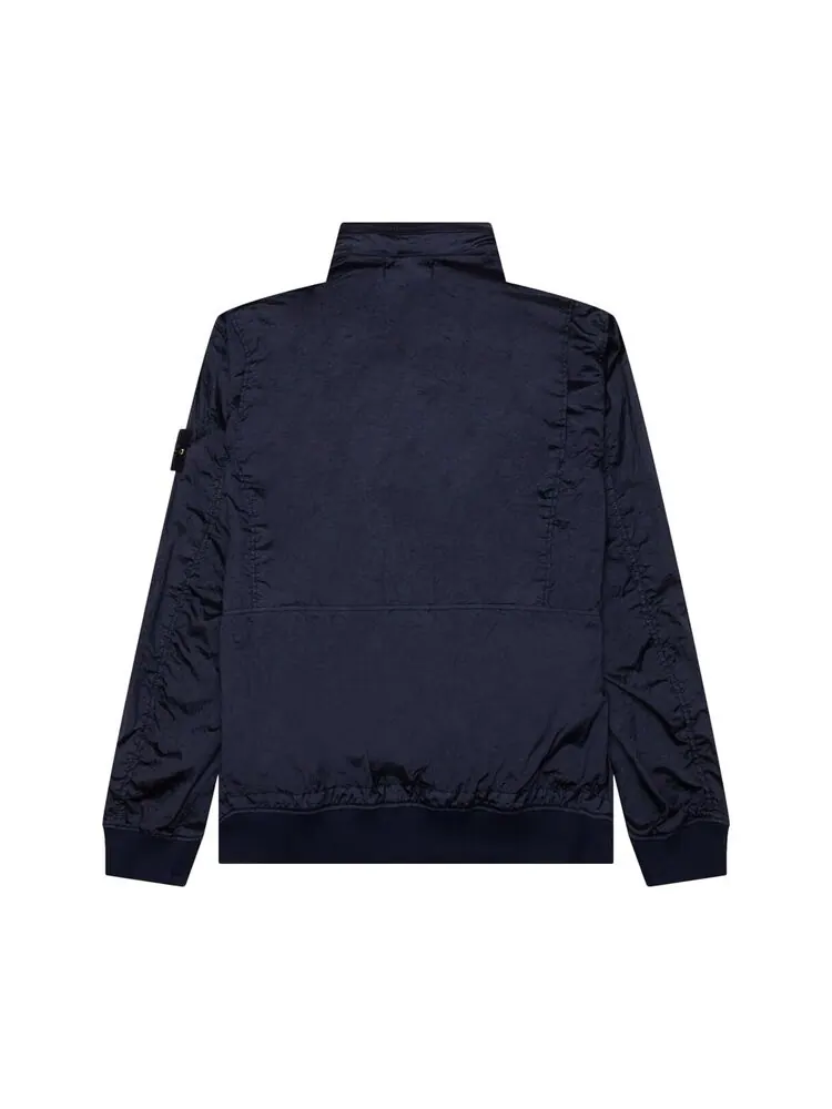 Куртка Stone Island Waffen Patch Foldable Hooded Zip Up 'Navy Blue' — изображение 2 из 2, синий