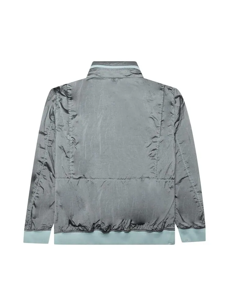Куртка Stone Island Waffen Patch Foldable Hooded Zip Up 'Sky Blue' — изображение 2 из 2, синий