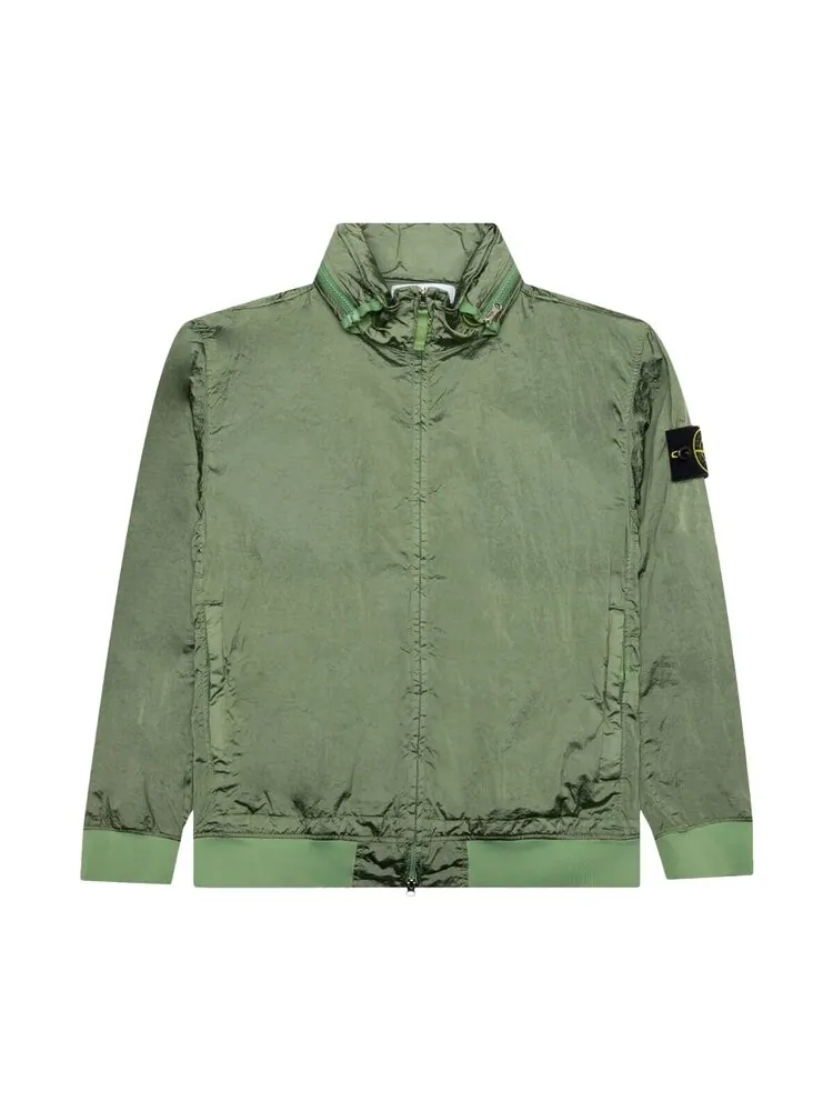 Куртка Stone Island Waffen Patch Foldable Hooded Zip Up 'Sage'