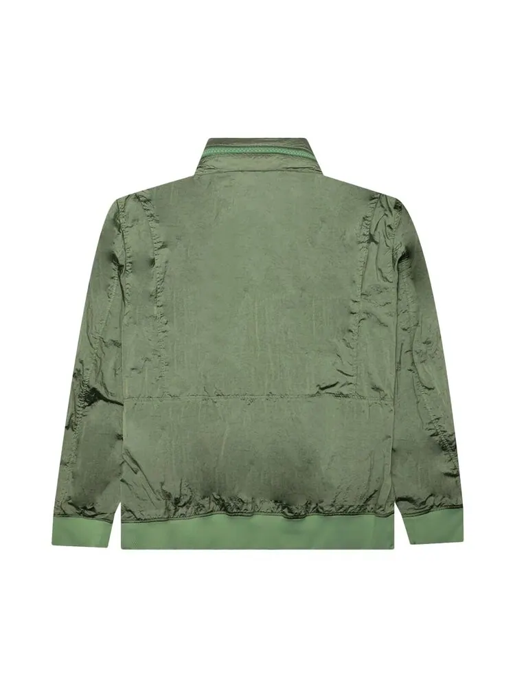 Куртка Stone Island Waffen Patch Foldable Hooded Zip Up 'Sage' — изображение 2 из 2, зеленый