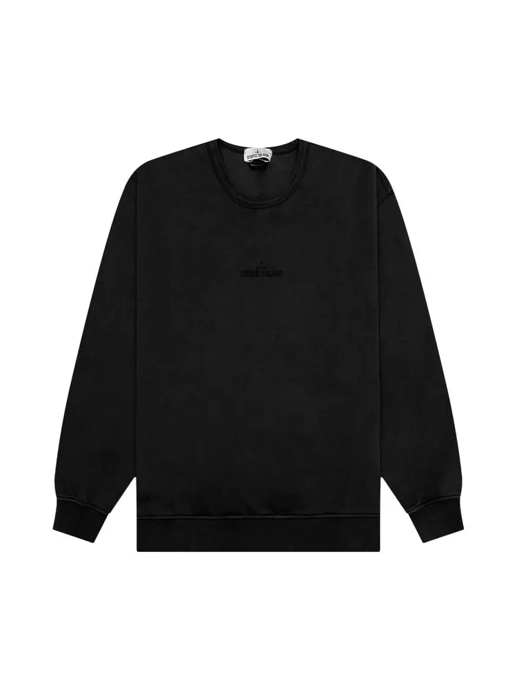 Толстовка Stone Island Crewneck 'Black'