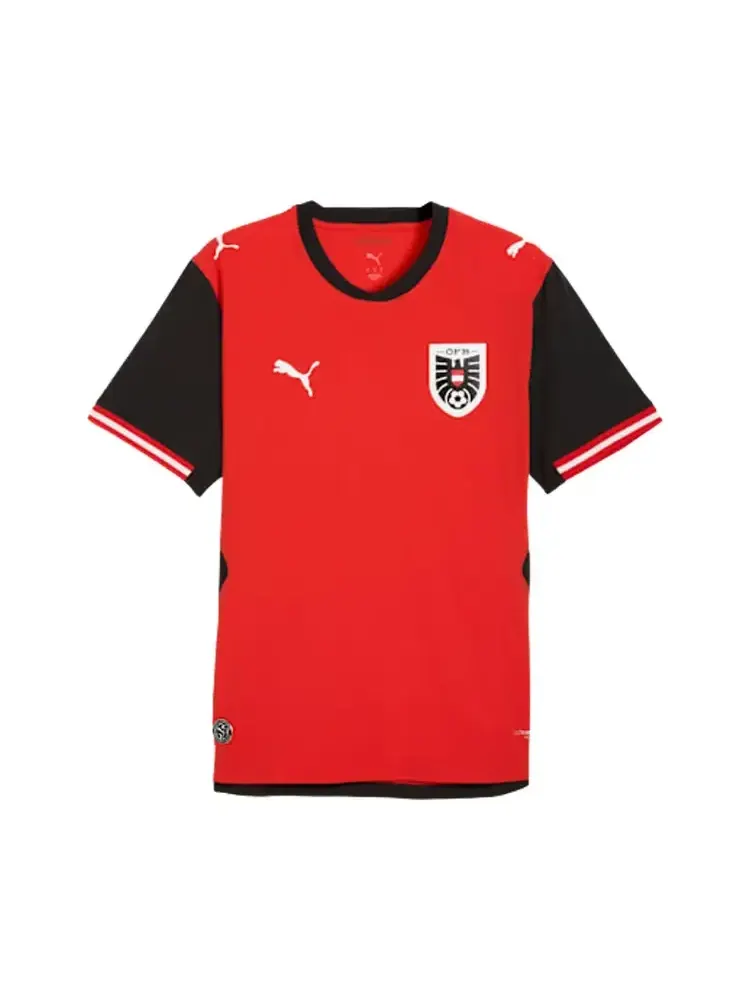 Джерси Puma Austria 2026 Authentic Home — изображение 1 из 2, красный