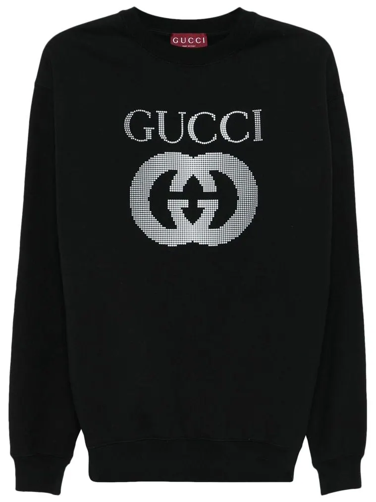 Толстовка Gucci Interlocking Logo Crewneck Sweatshirt