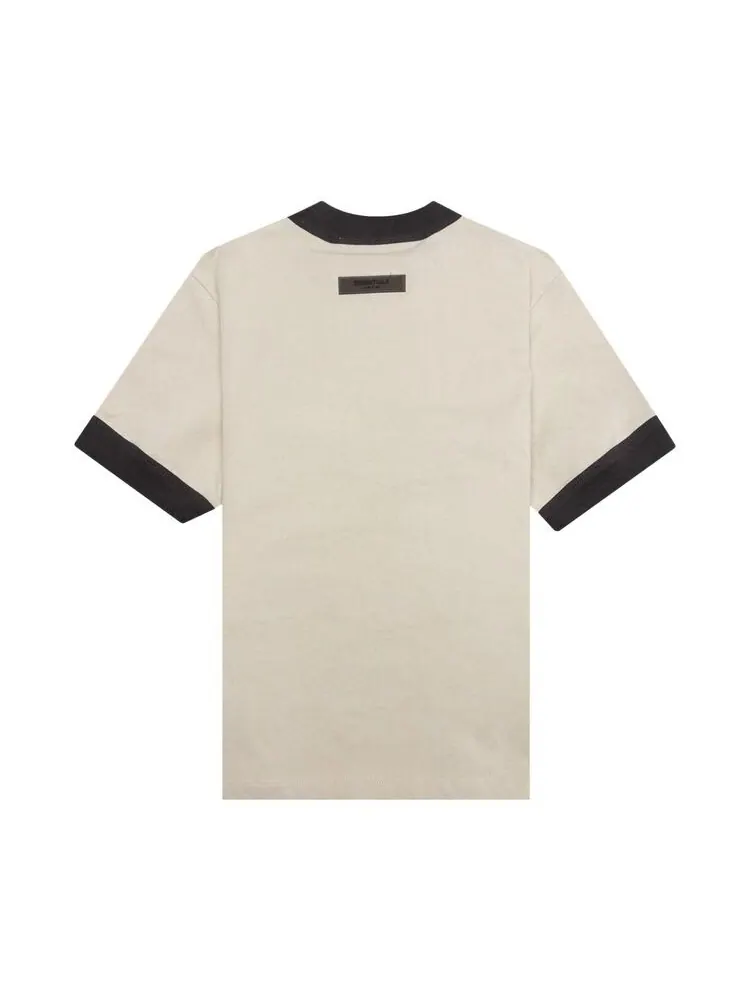 Футболка Fear of God Essentials Kids Ringer Tee Wheat — изображение 2 из 2, пшеница
