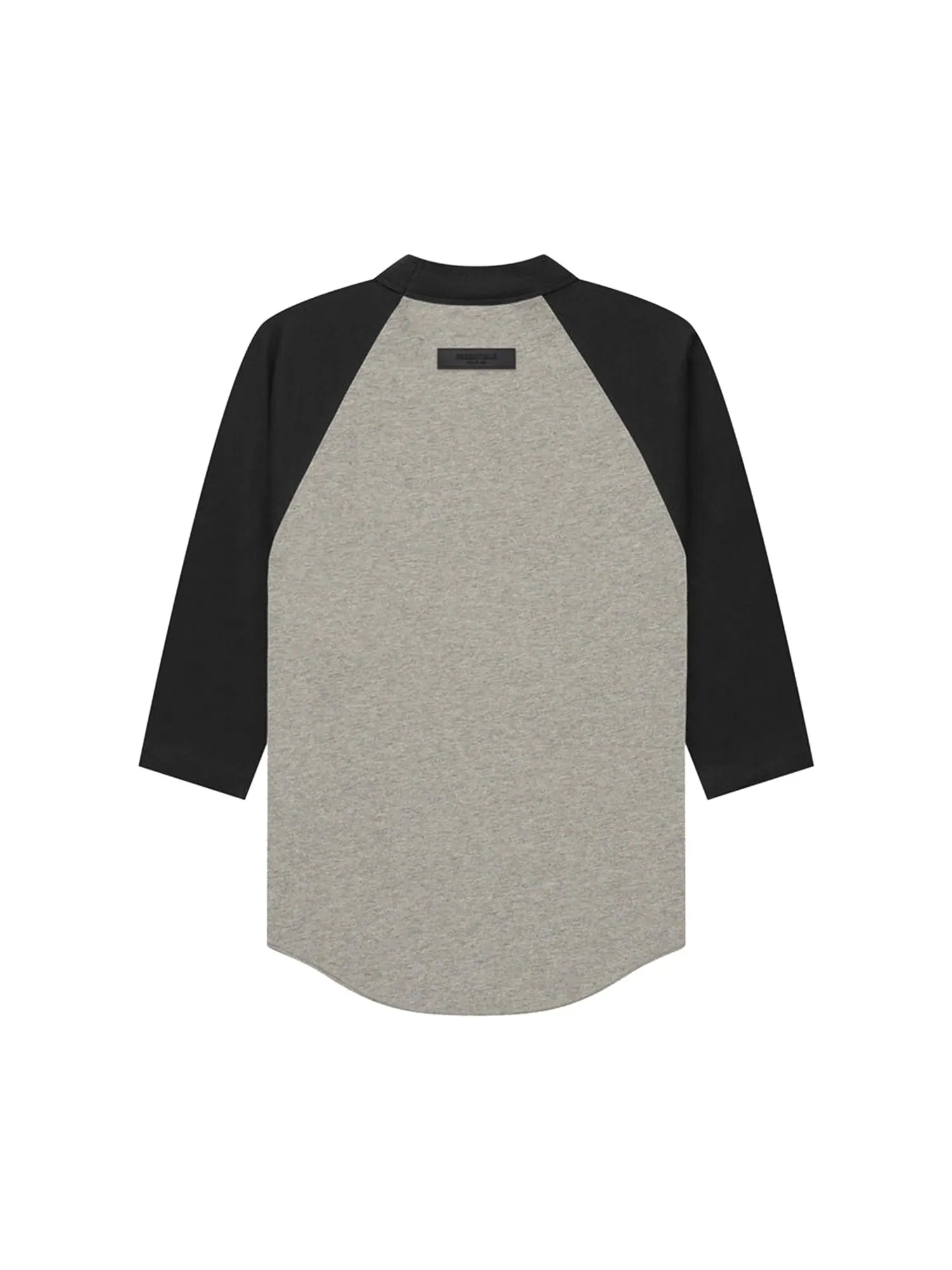 Детская бейсбольная футболка Fear of God Essentials с рукавом 3/4, цвет Темная овсянка — изображение 2 из 2