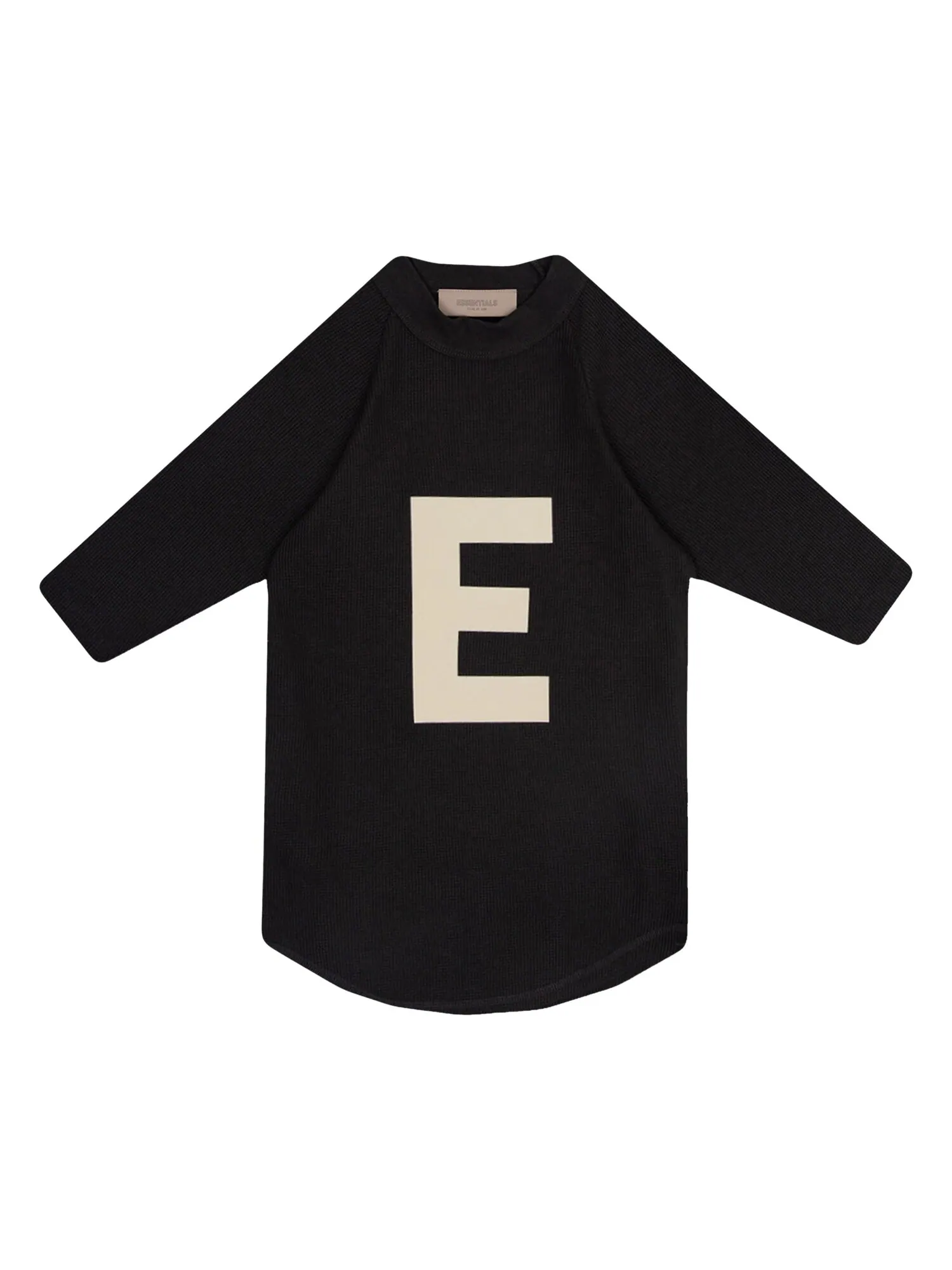 Детская вафельная футболка Fear of God Essentials Big E — изображение 1 из 1, железный