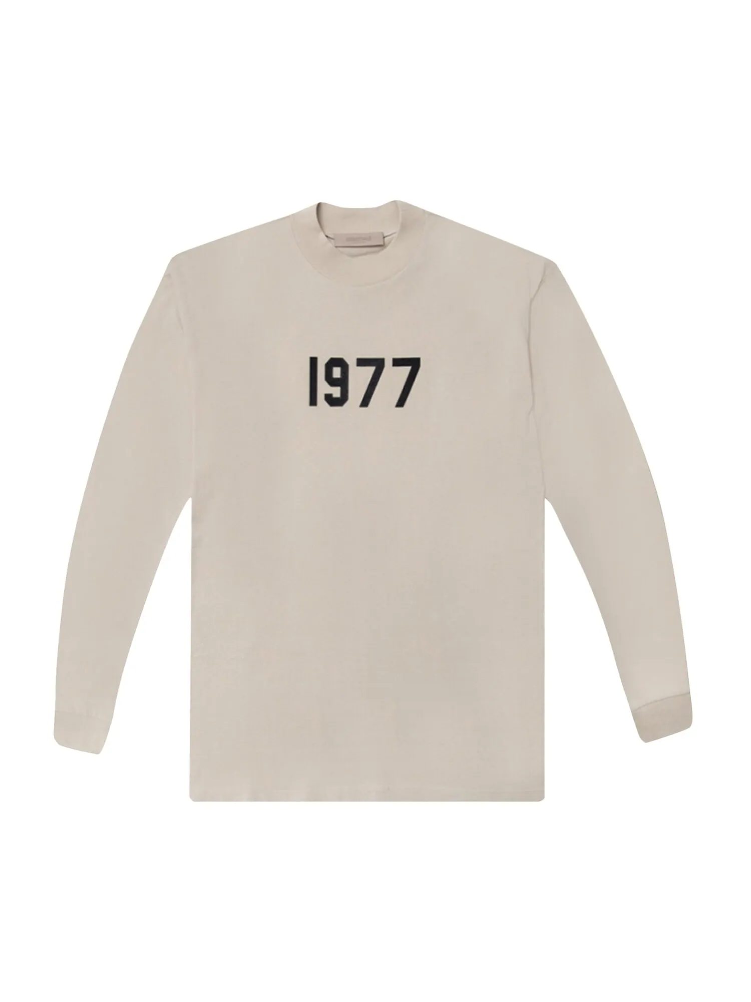 Детская футболка с длинными рукавами Fear of God Essentials, цвет Пшеница — изображение 1 из 1