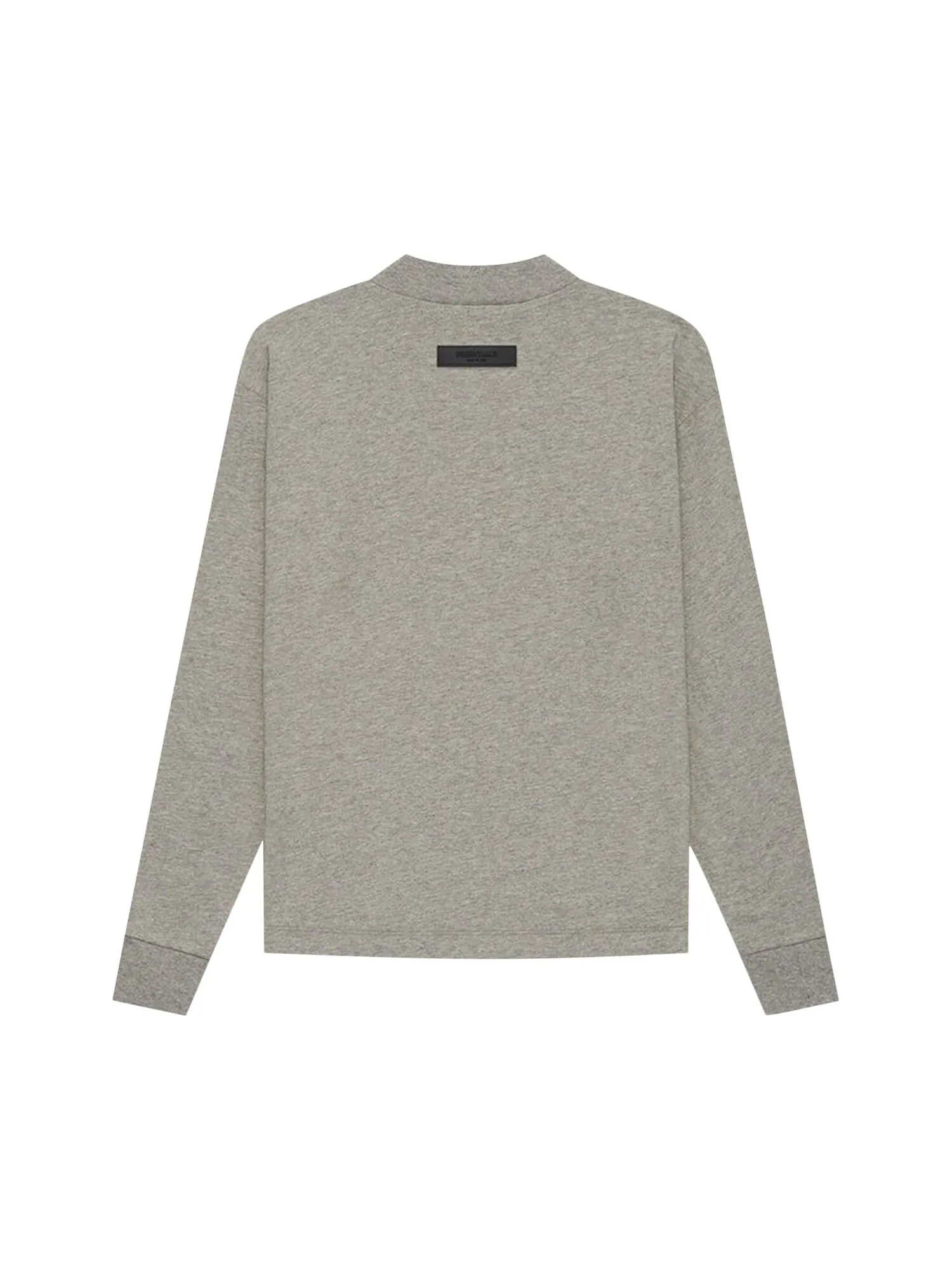 Детская футболка с длинными рукавами Fear of God Essentials, цвет Темная овсянка — изображение 2 из 2