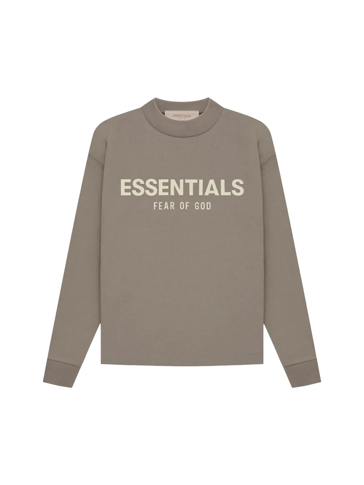 Футболка с длинными рукавами Fear of God Essentials Kids Essentials Desert Taupe — изображение 1 из 2, тауп