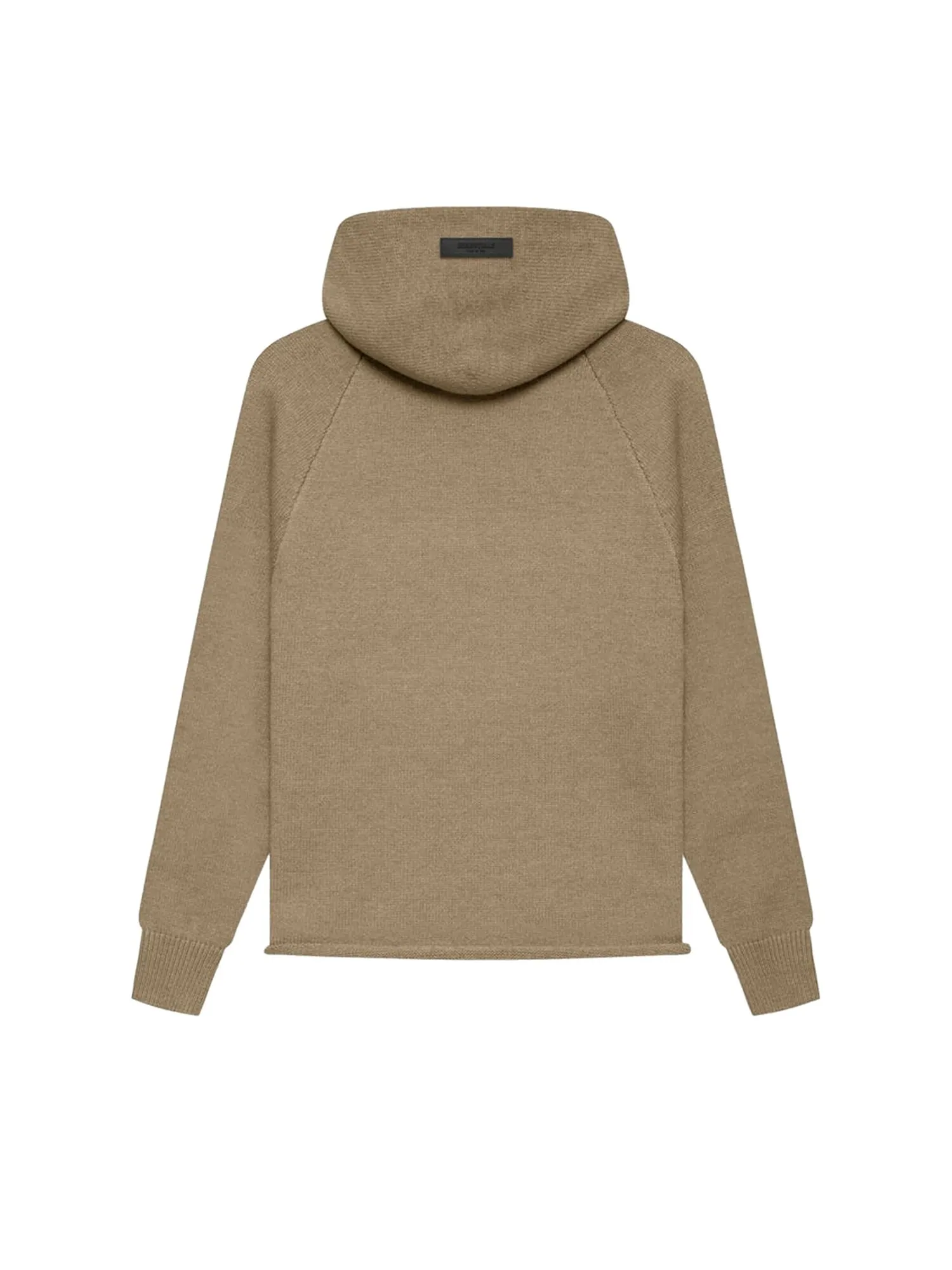Детское вязаное худи Fear of God Essentials Big E, цвет Дуб — изображение 2 из 2