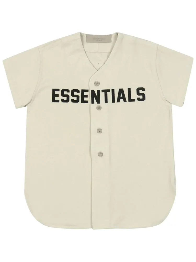 Джерси Fear of God Essentials Kids Baseball Jersey 'Wheat' — изображение 1 из 1, пшеница