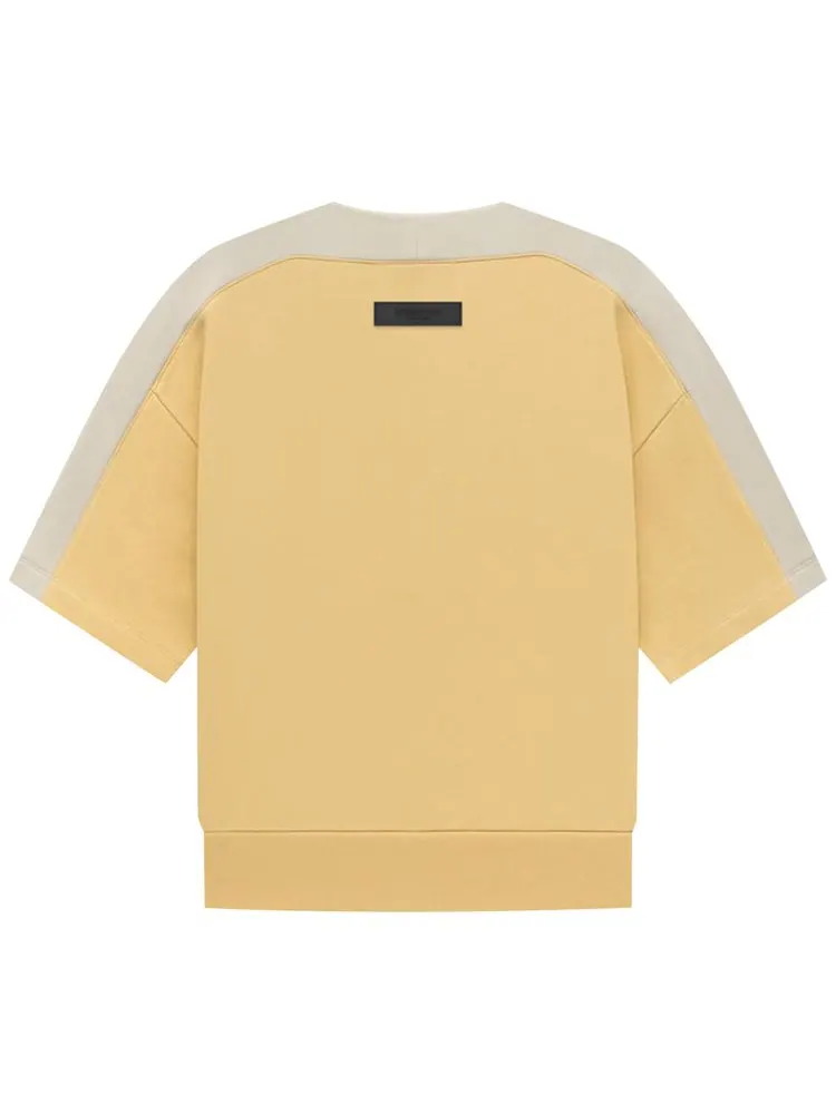 Детская бейсбольная футболка-поло Fear of God Essentials от Terry — изображение 2 из 2, желтый