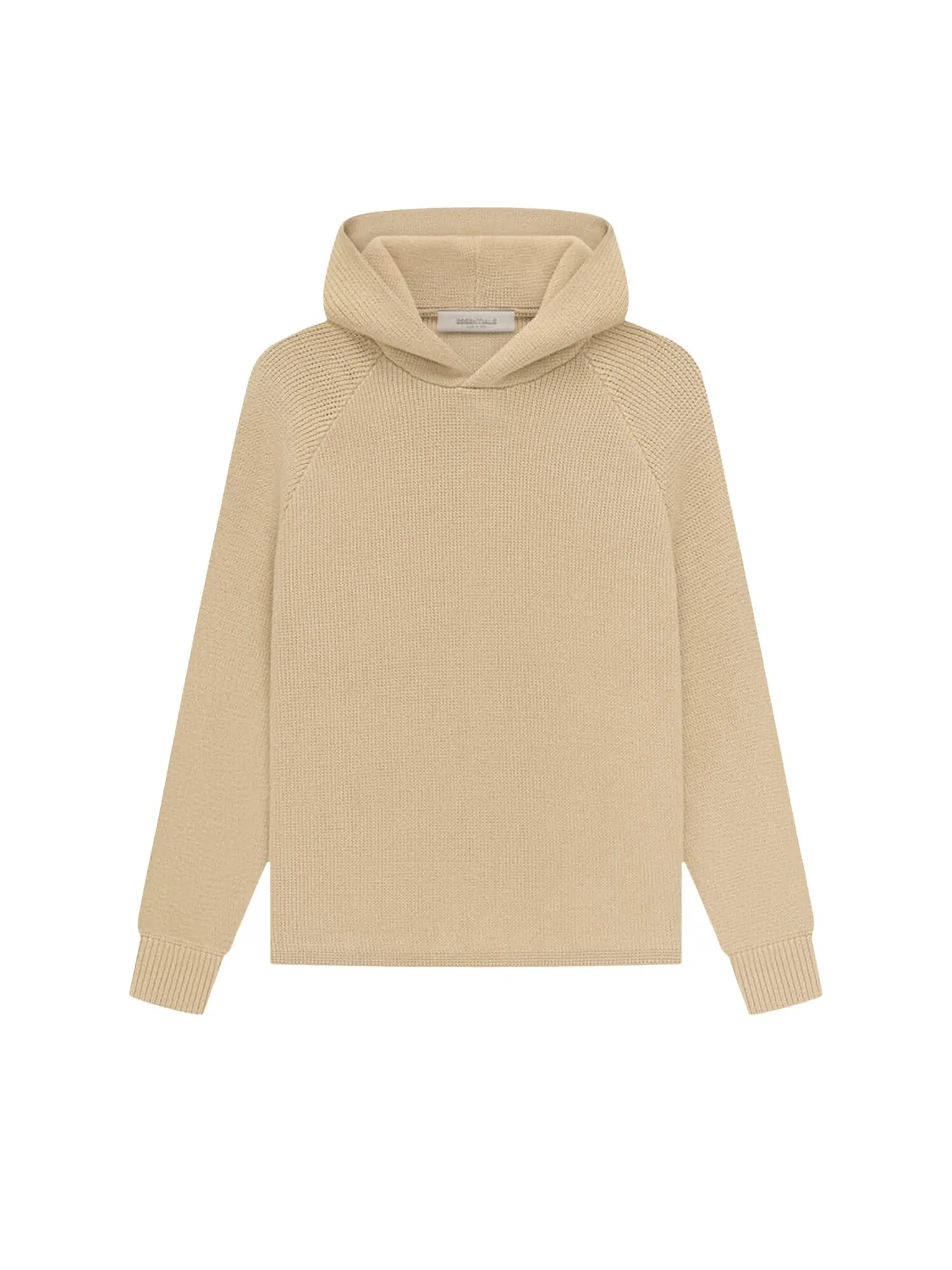 Детское вязаное худи Fear of God Essentials Песочный — изображение 1 из 1, бежевый