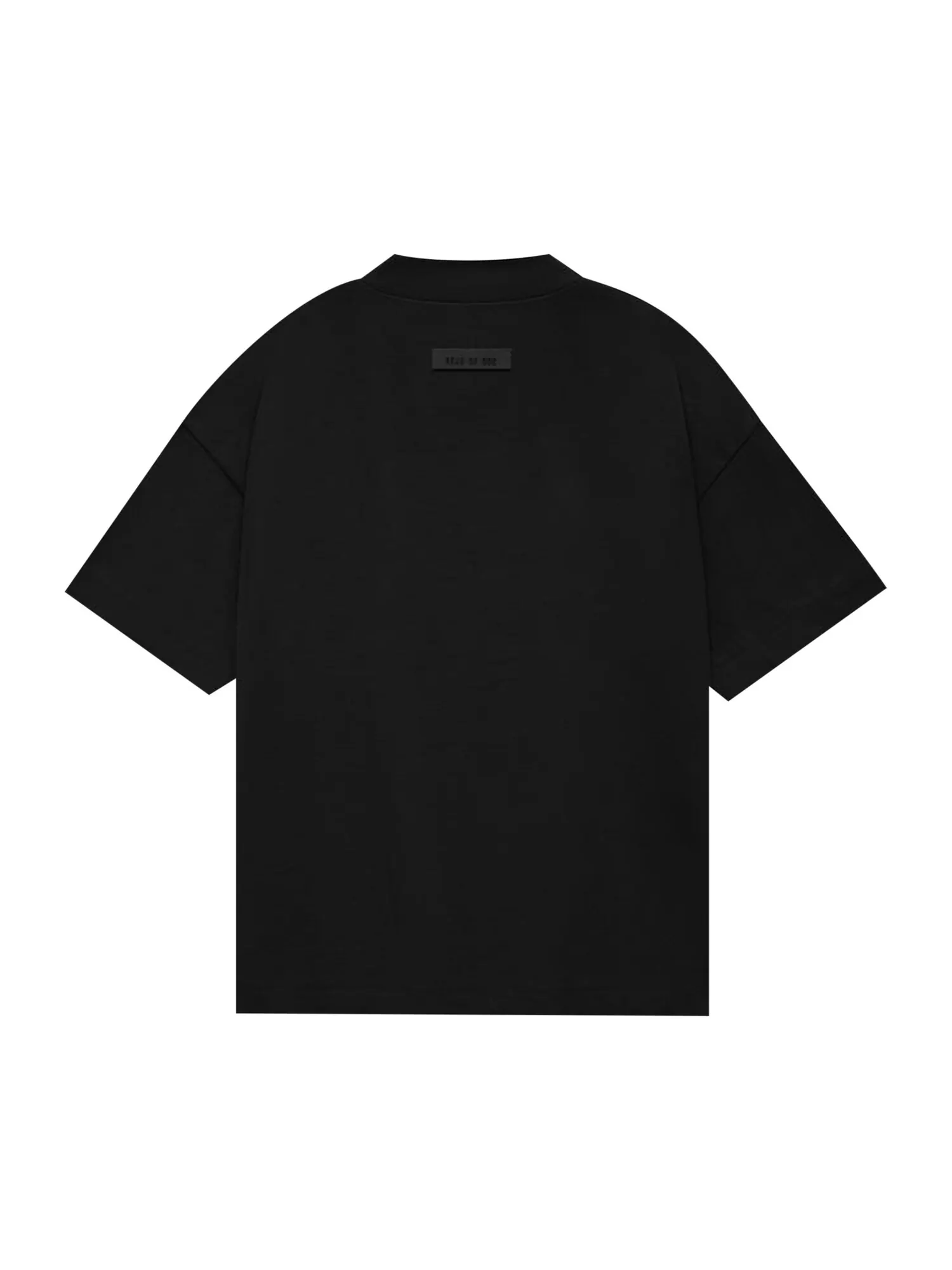 Детская футболка Fear of God Essentials Jet Black — изображение 2 из 2, черный