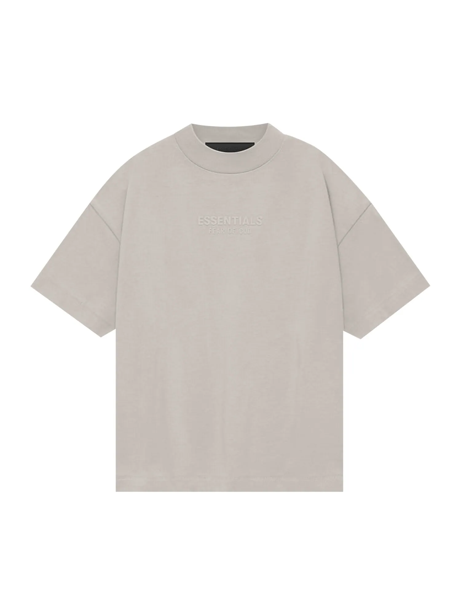 Детская футболка Fear of God Essentials Серебряное облако — изображение 1 из 2, серебристый