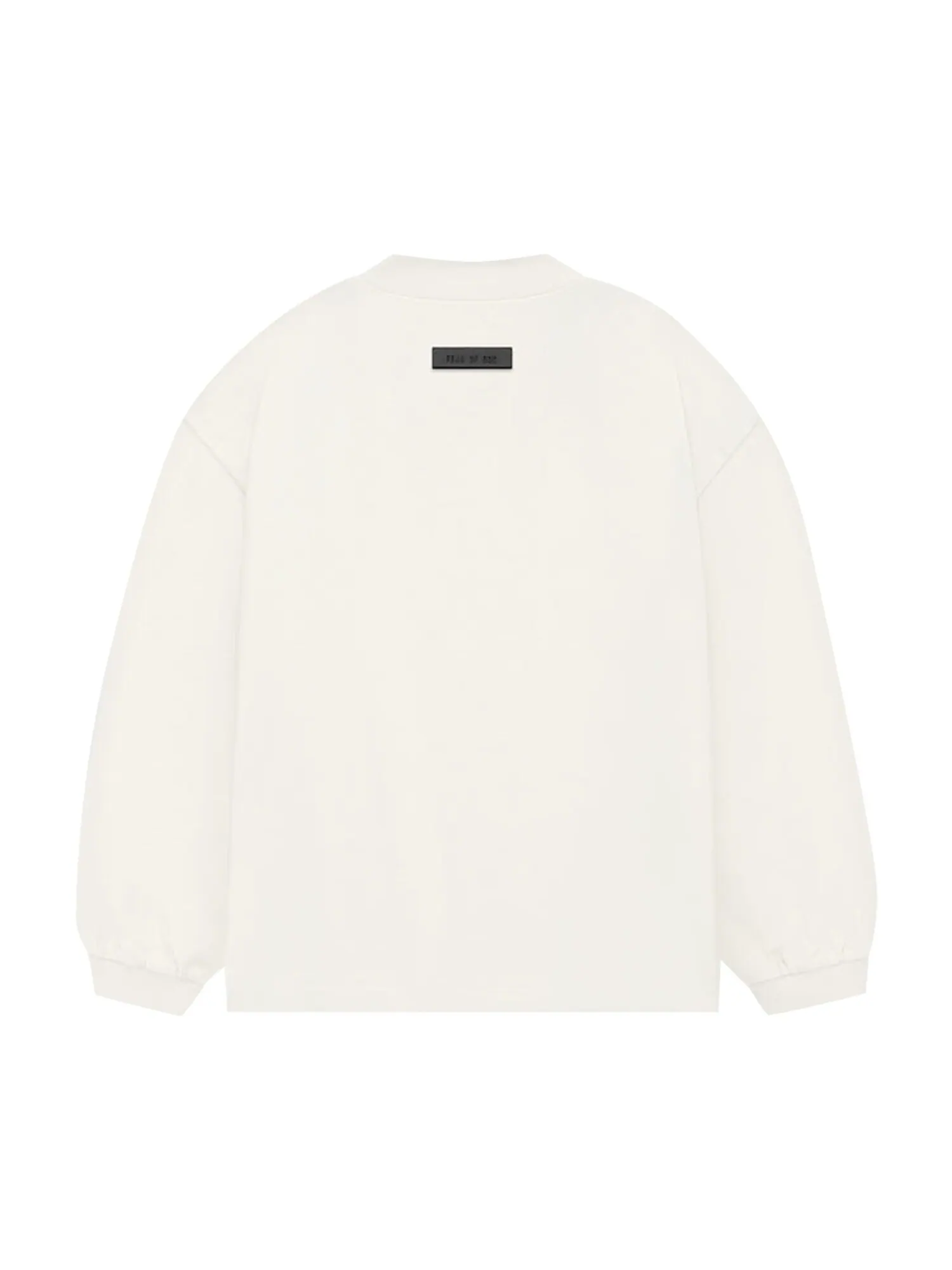 Детская футболка с длинными рукавами Fear of God Essentials Cloud Dancer — изображение 2 из 2, серый