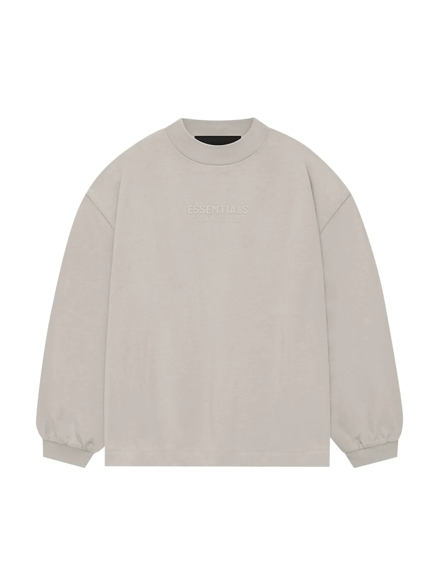 Детская футболка с длинными рукавами Fear of God Essentials — изображение 1 из 2, серебристый