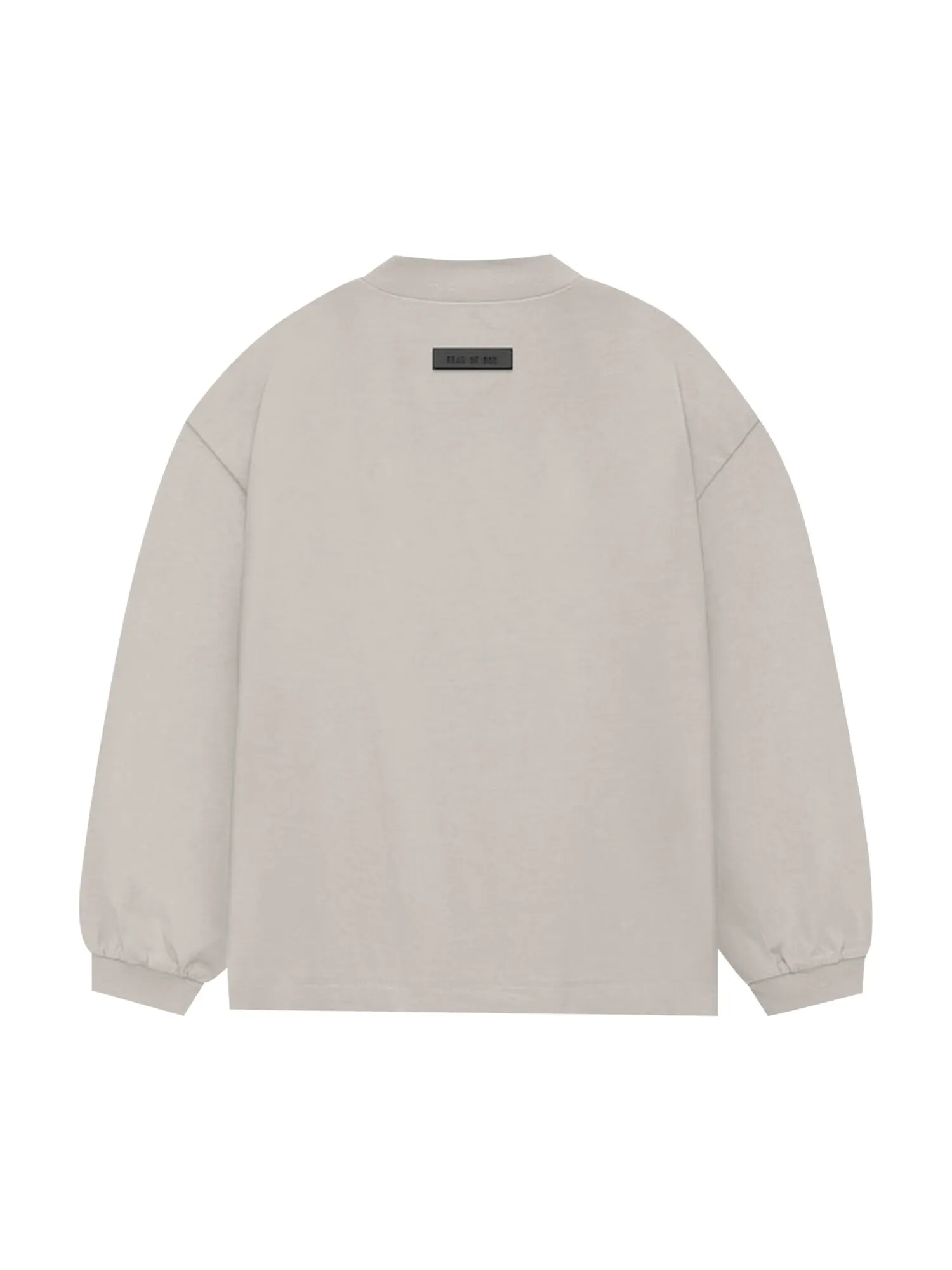 Детская футболка с длинными рукавами Fear of God Essentials — изображение 2 из 2, серебристый