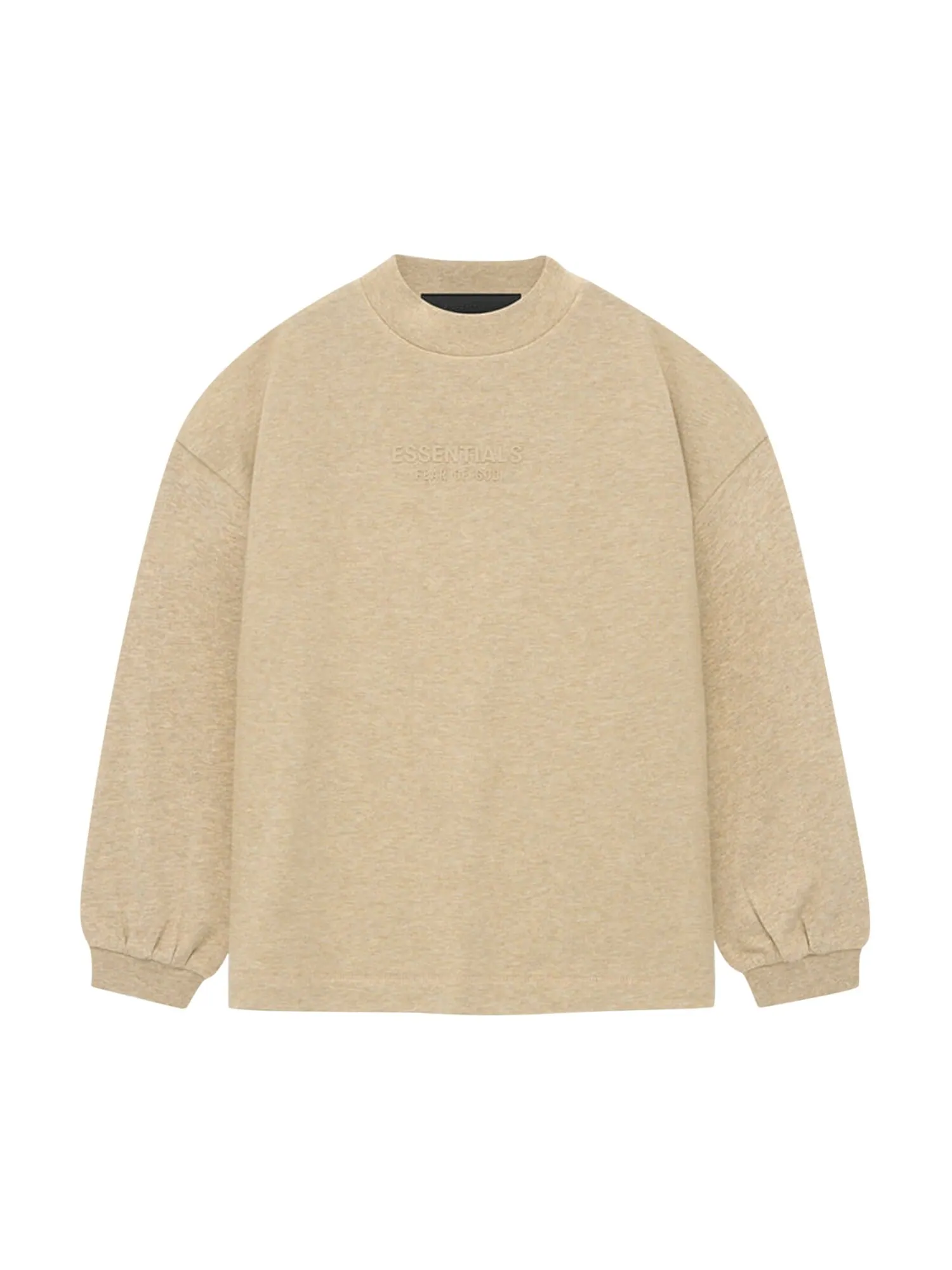 Детская футболка с длинными рукавами Fear of God Essentials — изображение 1 из 2, золотистый