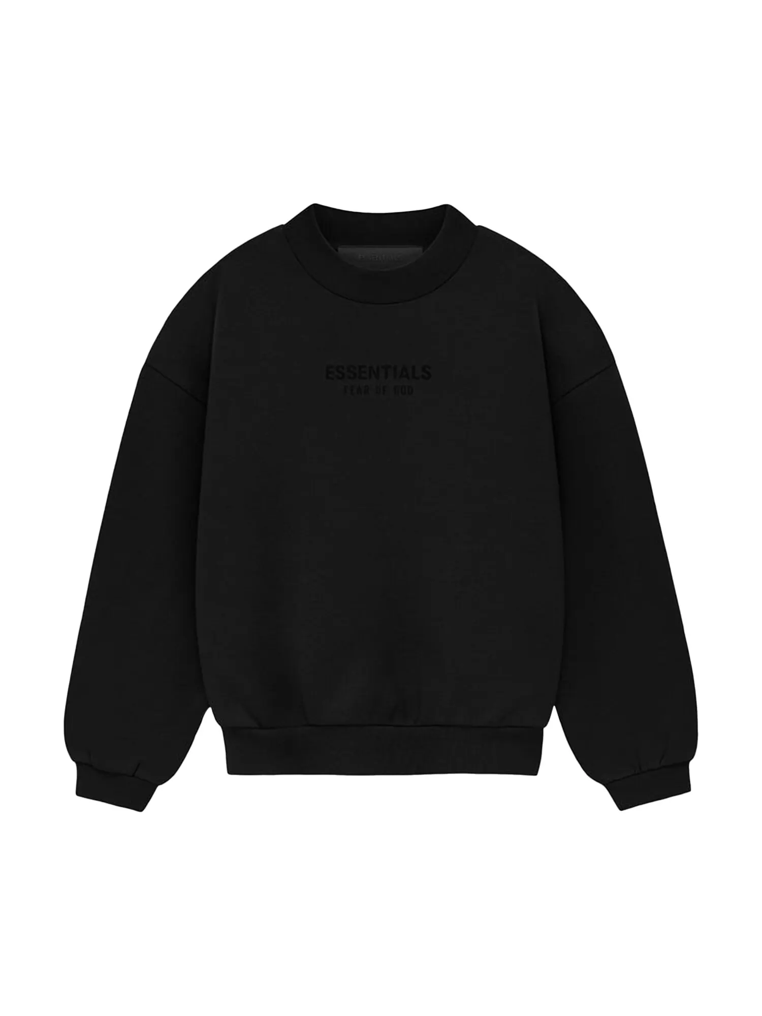 Детский круглый вырез Fear of God Essentials — изображение 1 из 2, черный