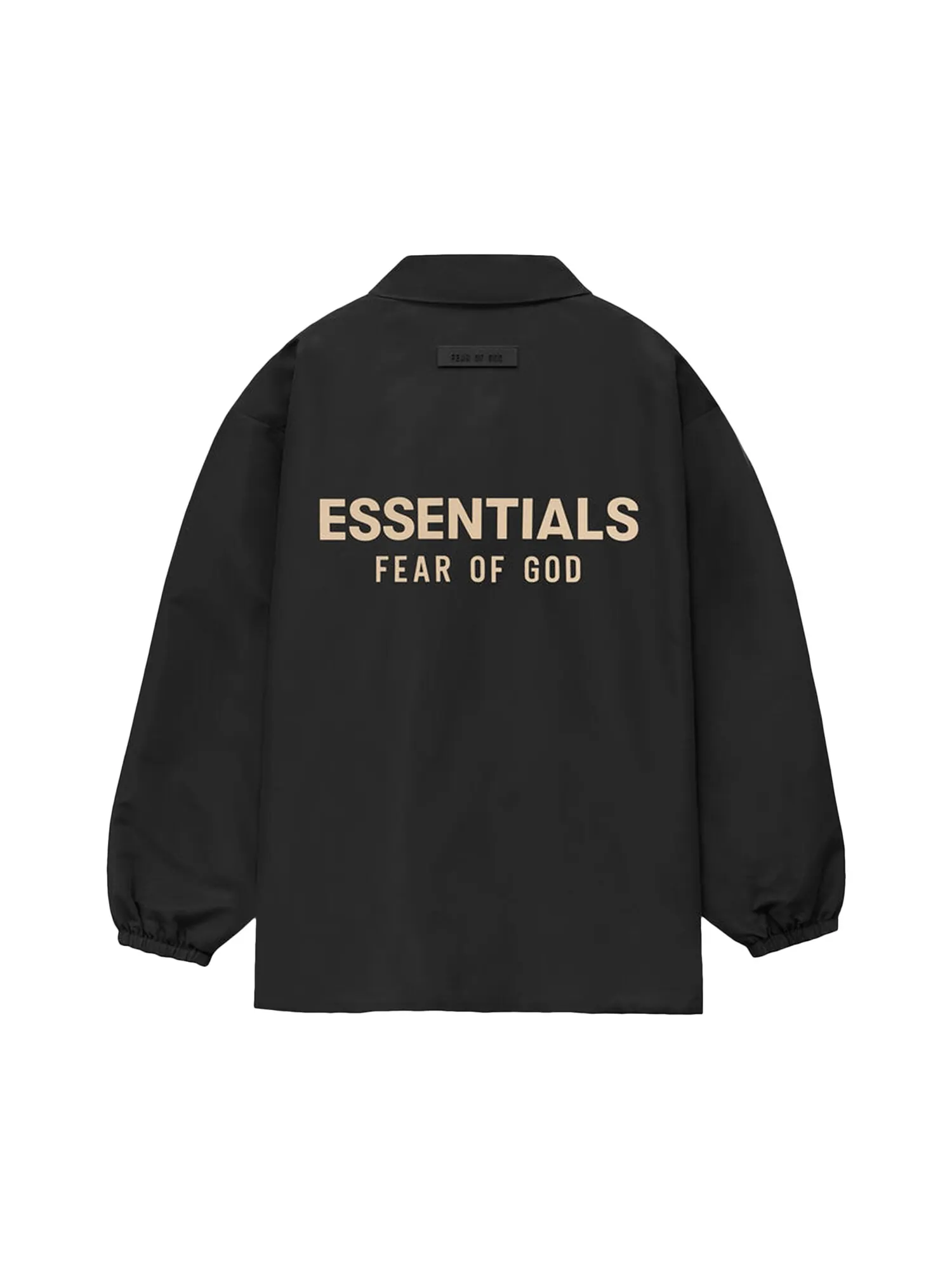 Детская тренерская куртка Fear of God Essentials Jet Black — изображение 2 из 2, черный