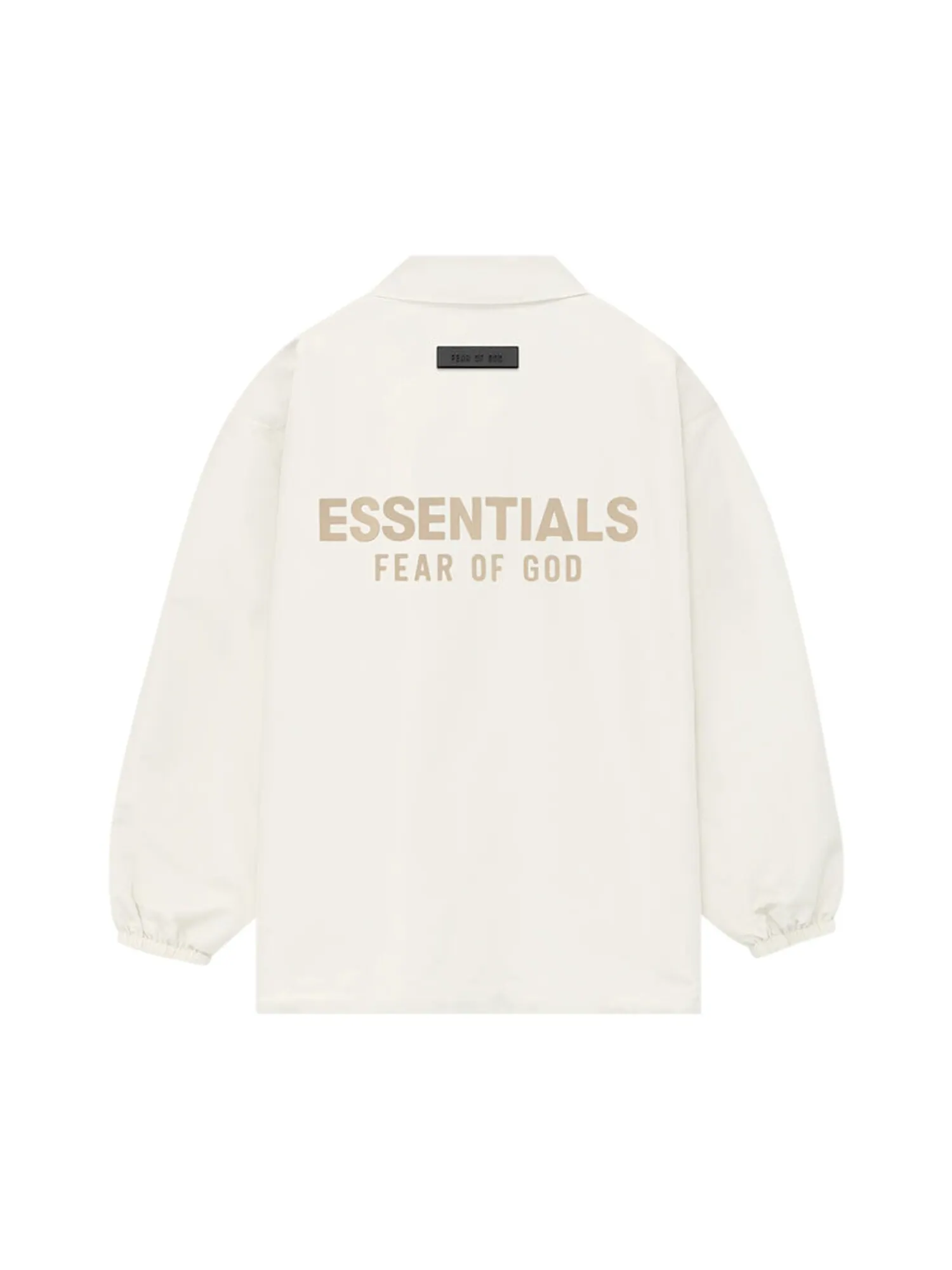 Детская тренерская куртка Fear of God Essentials Cloud Dancer — изображение 2 из 2, серый