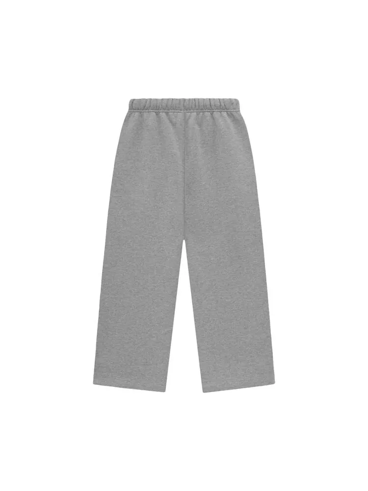 Спортивные брюки Fear of God Essentials Kids Fleece Relaxed Sweatpant Dark Heather — изображение 2 из 2, серый